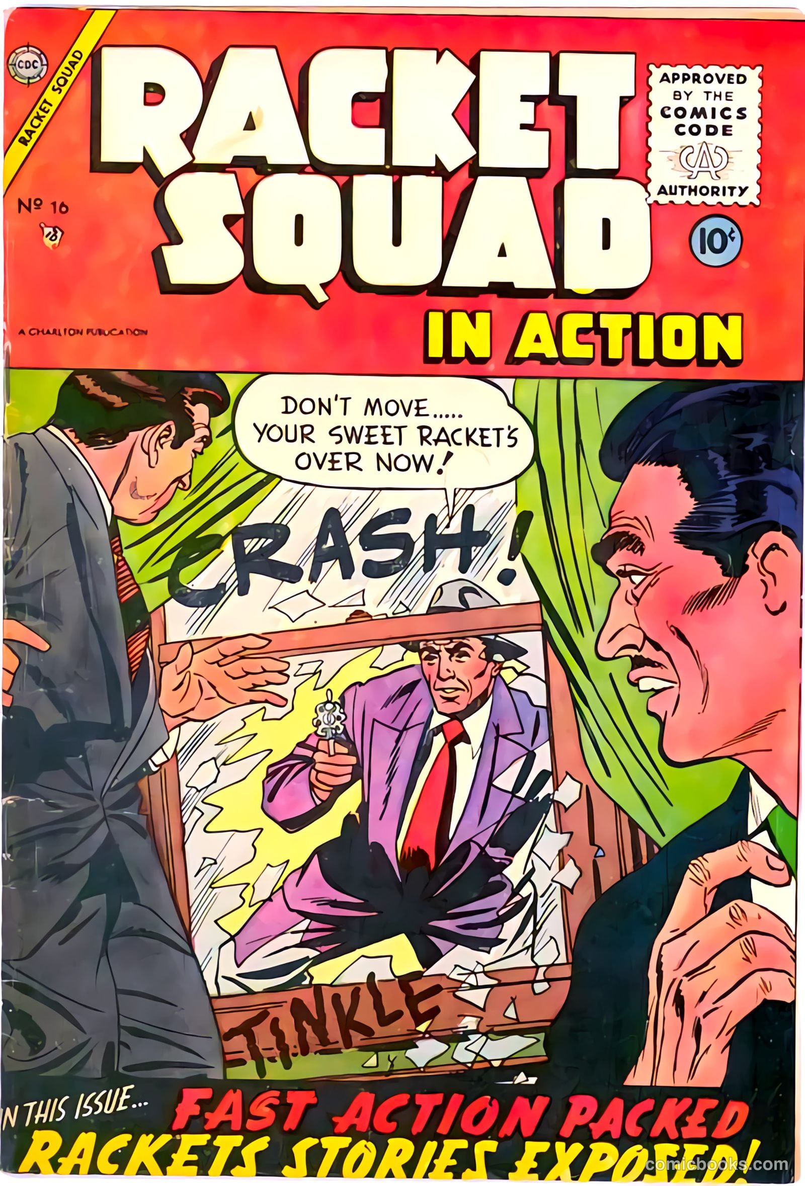 Racket Squad in Action #16 — page 1 of 36