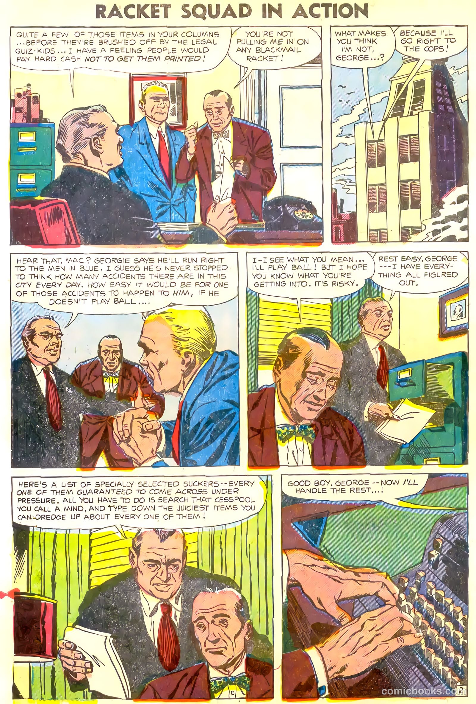 Racket Squad in Action #16 — page 4 of 36