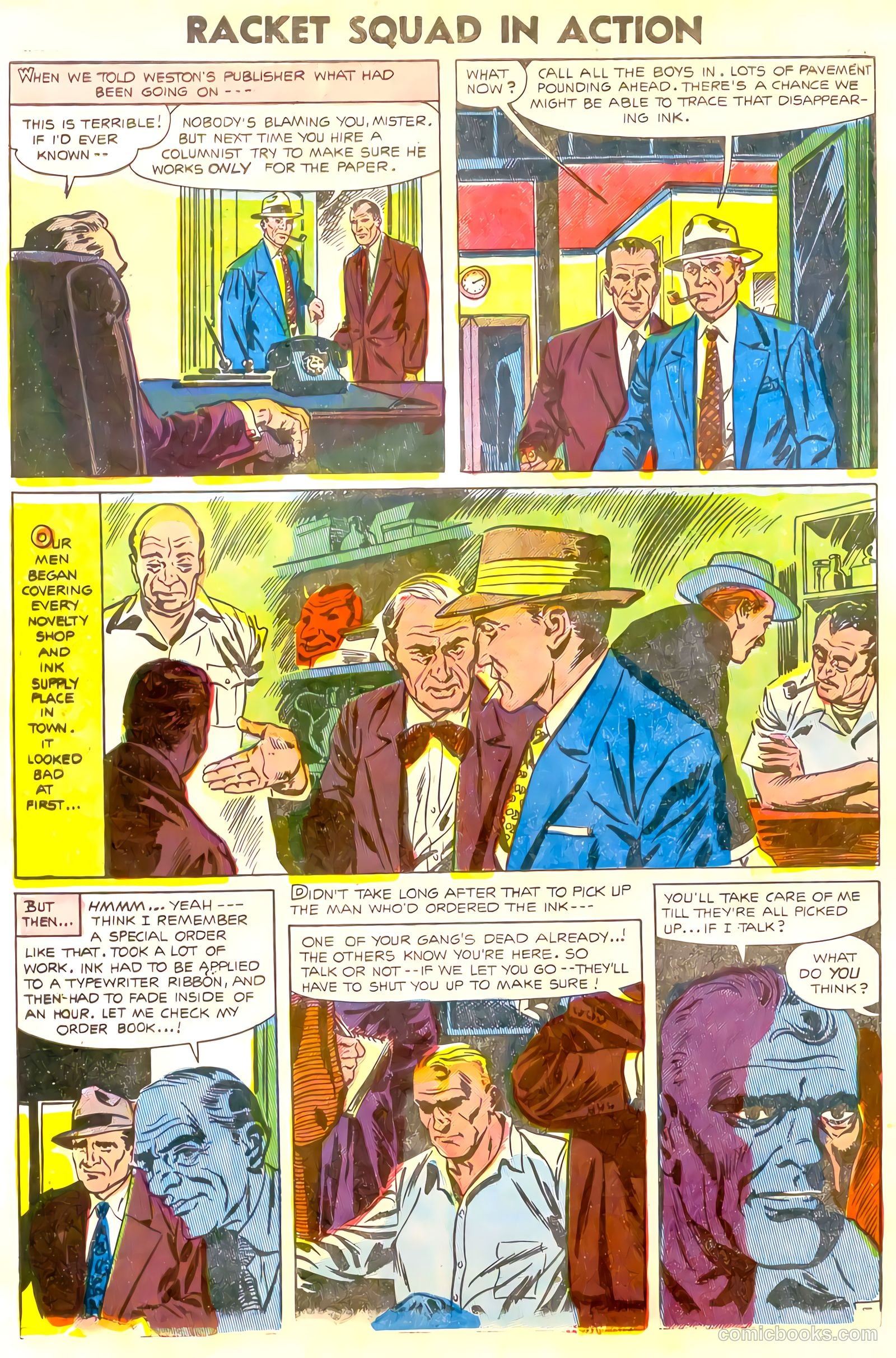 Racket Squad in Action #16 — page 8 of 36