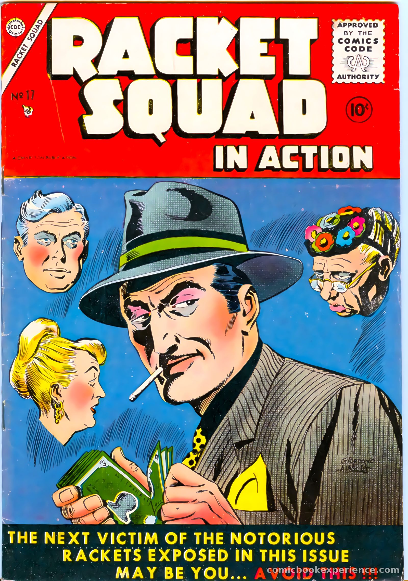 Racket Squad in Action #17 — page 1 of 36