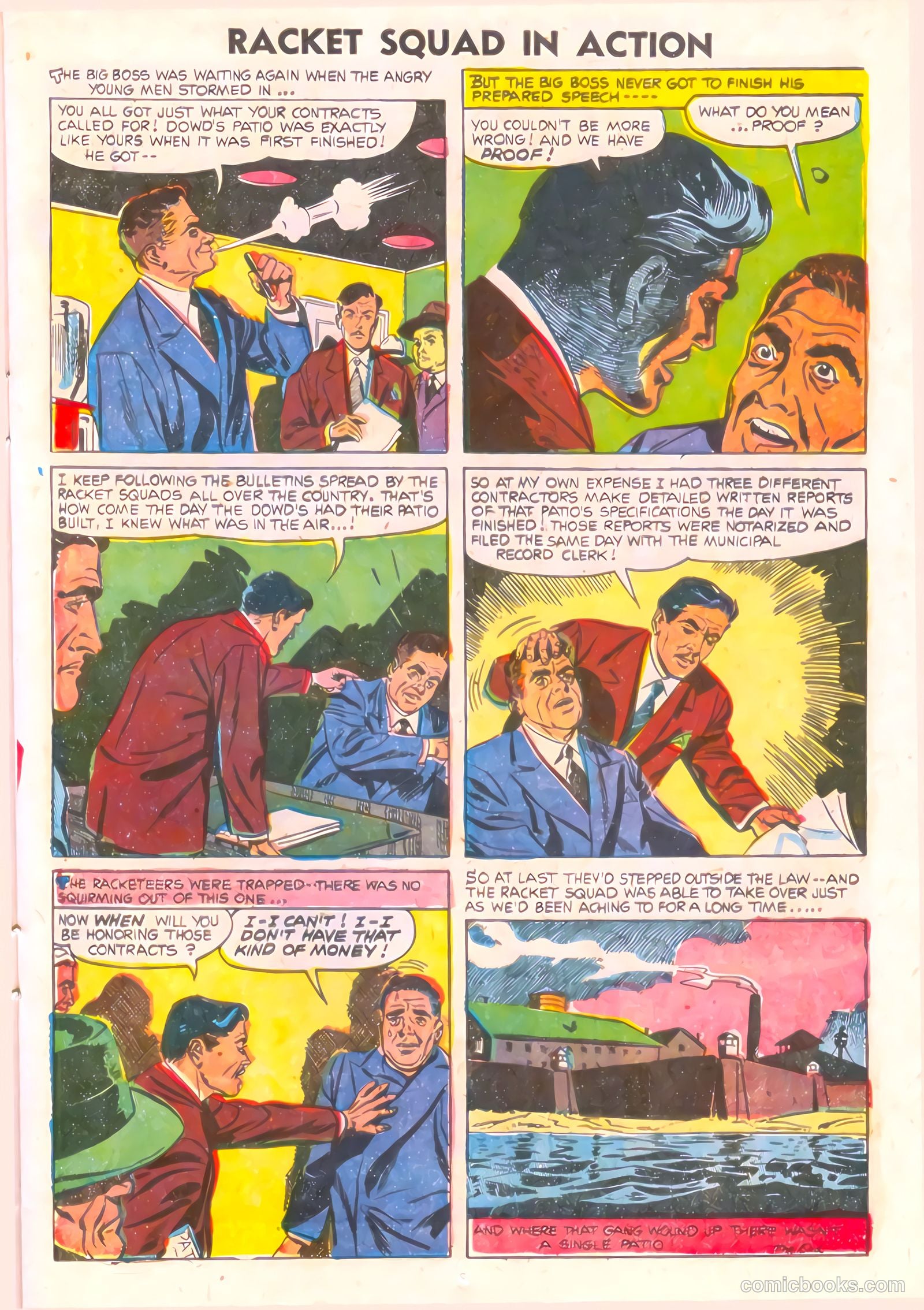 Racket Squad in Action #17 — page 13 of 36