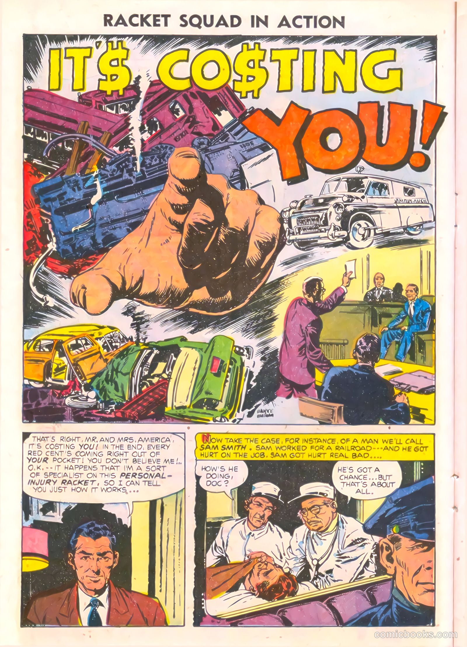 Racket Squad in Action #17 — page 14 of 36