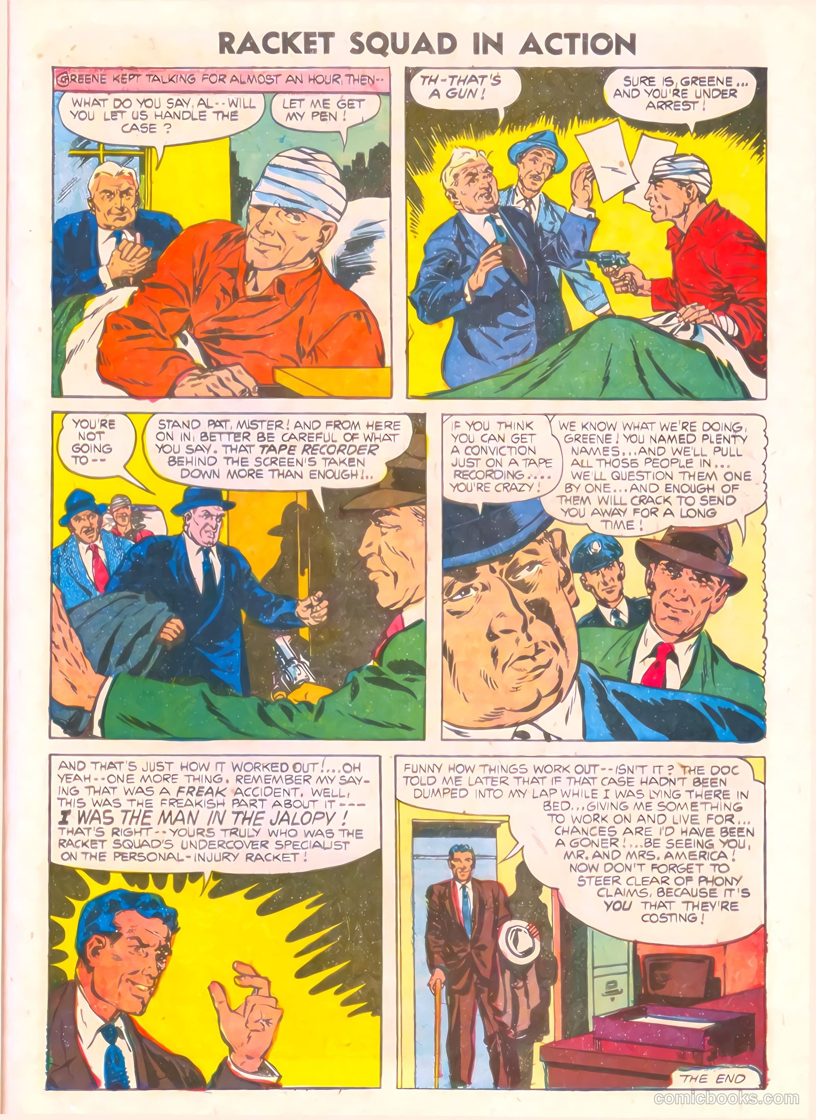 Racket Squad in Action #17 — page 21 of 36