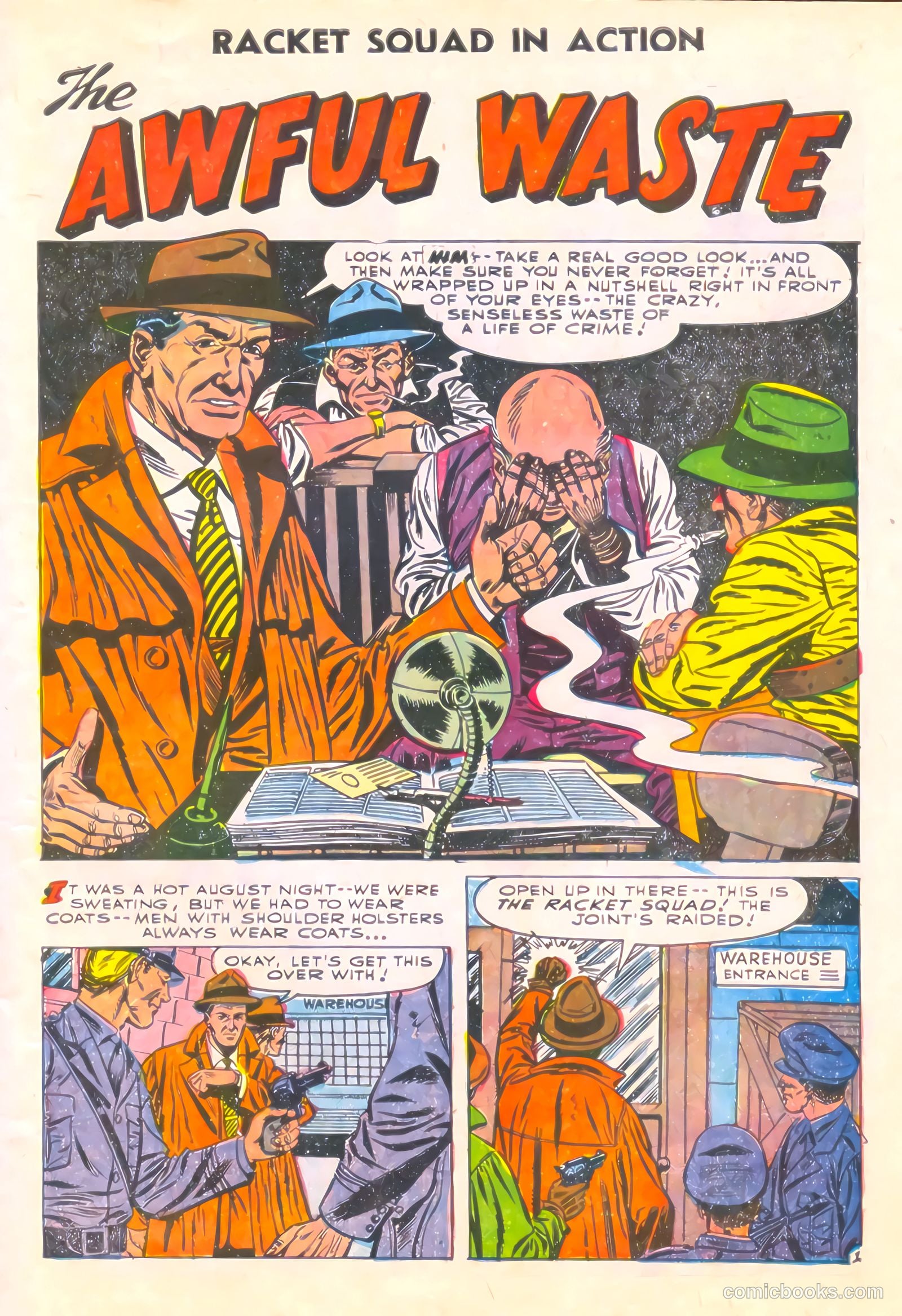Racket Squad in Action #18 — page 3 of 36