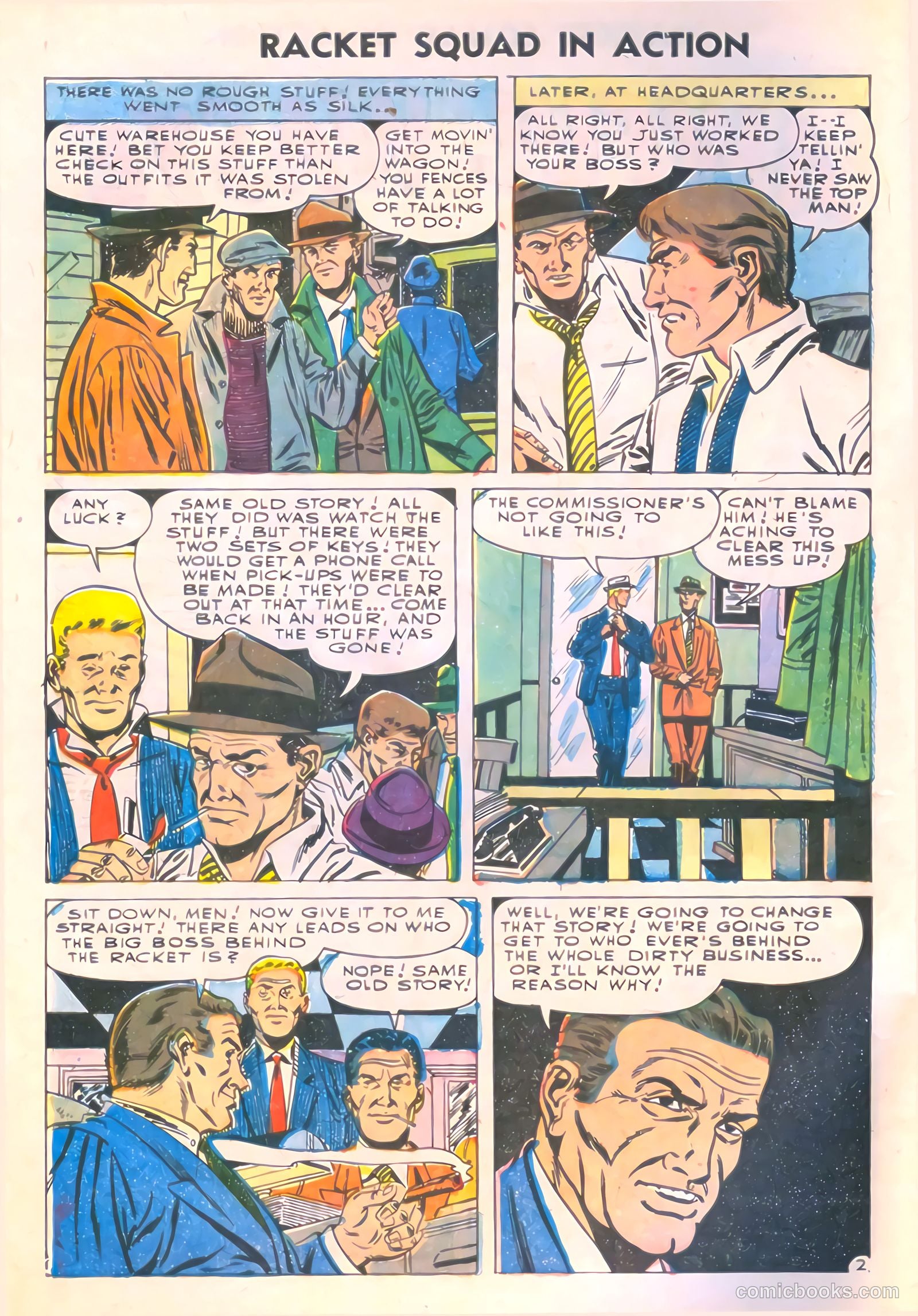 Racket Squad in Action #18 — page 4 of 36