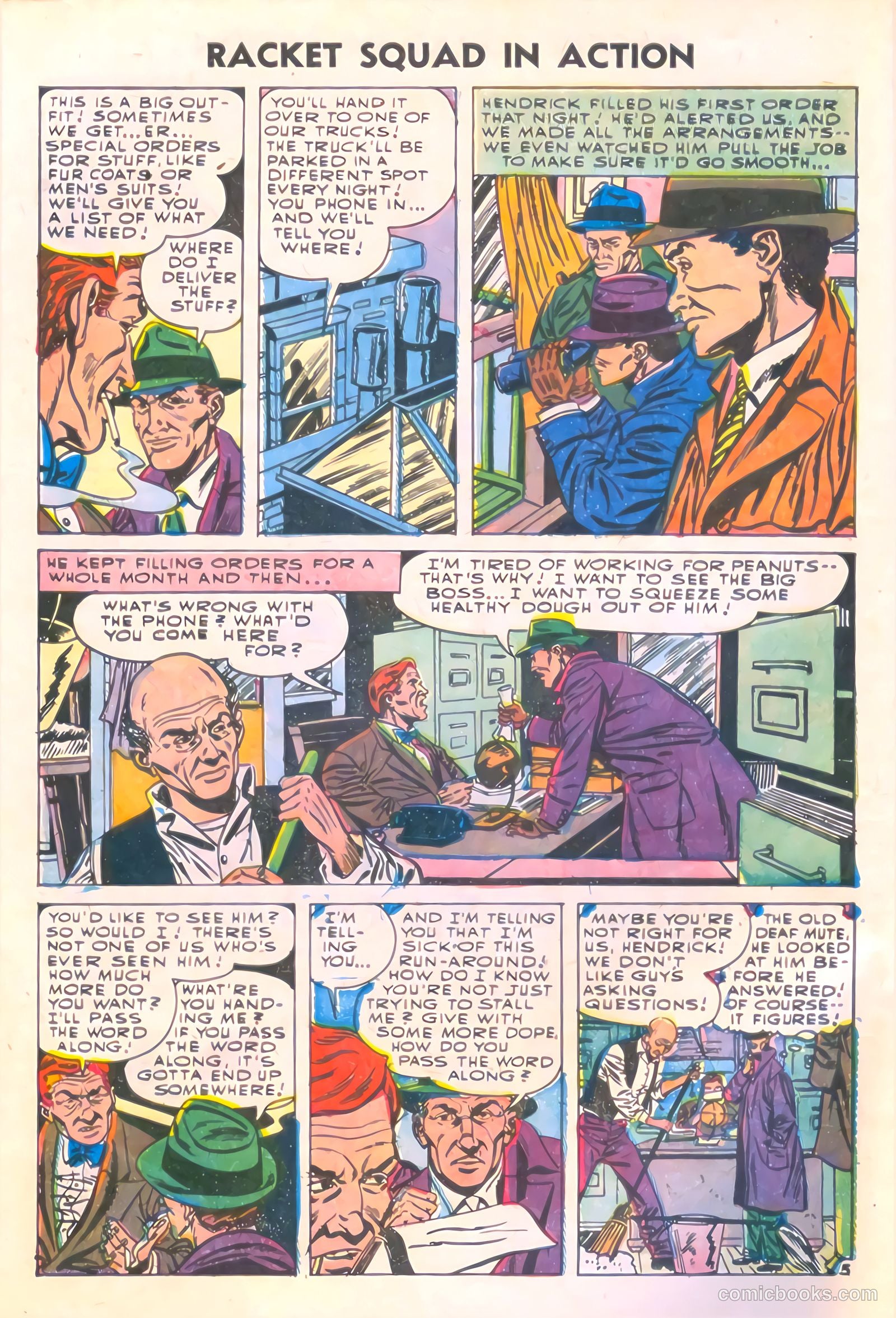 Racket Squad in Action #18 — page 8 of 36