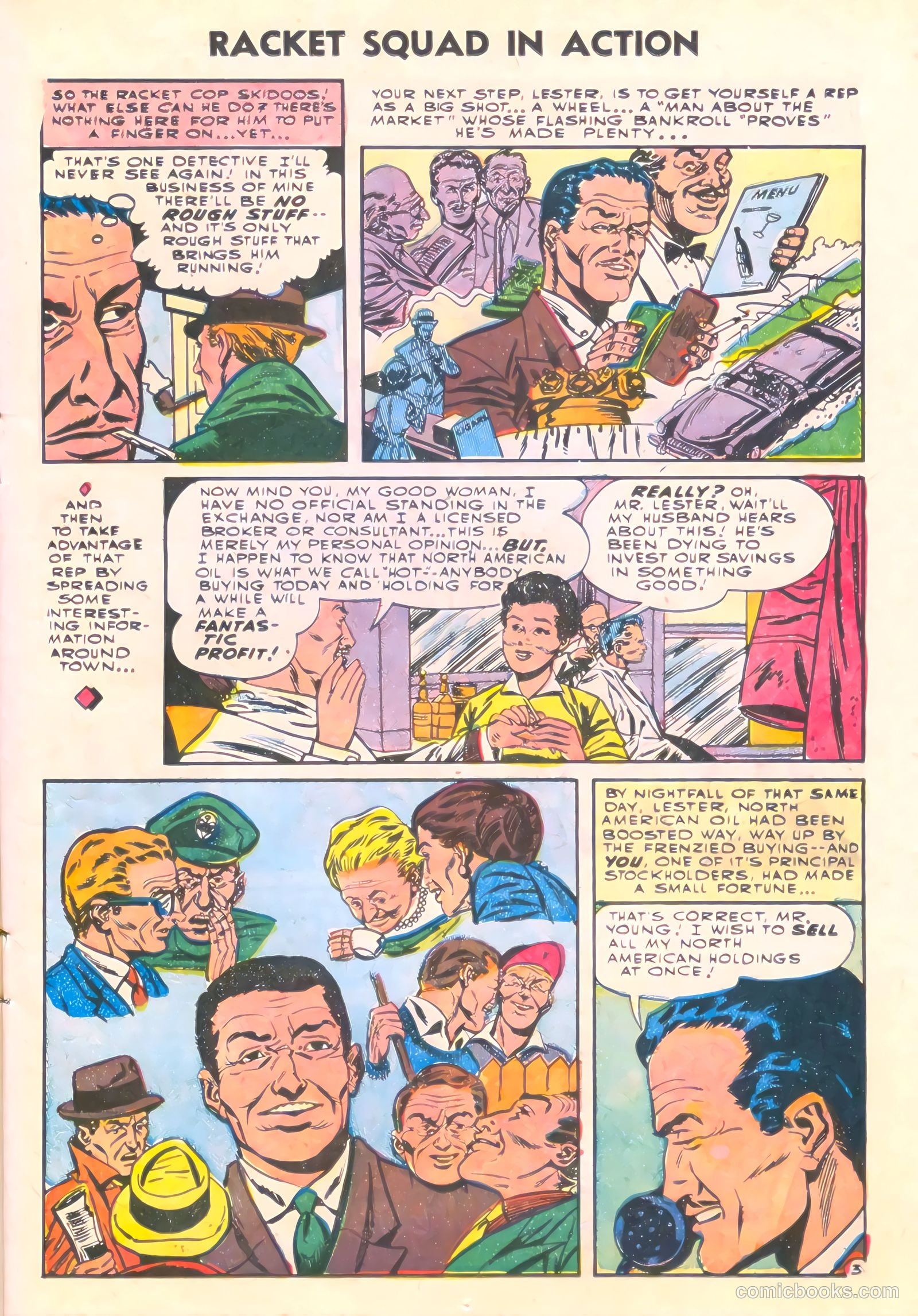 Racket Squad in Action #18 — page 13 of 36