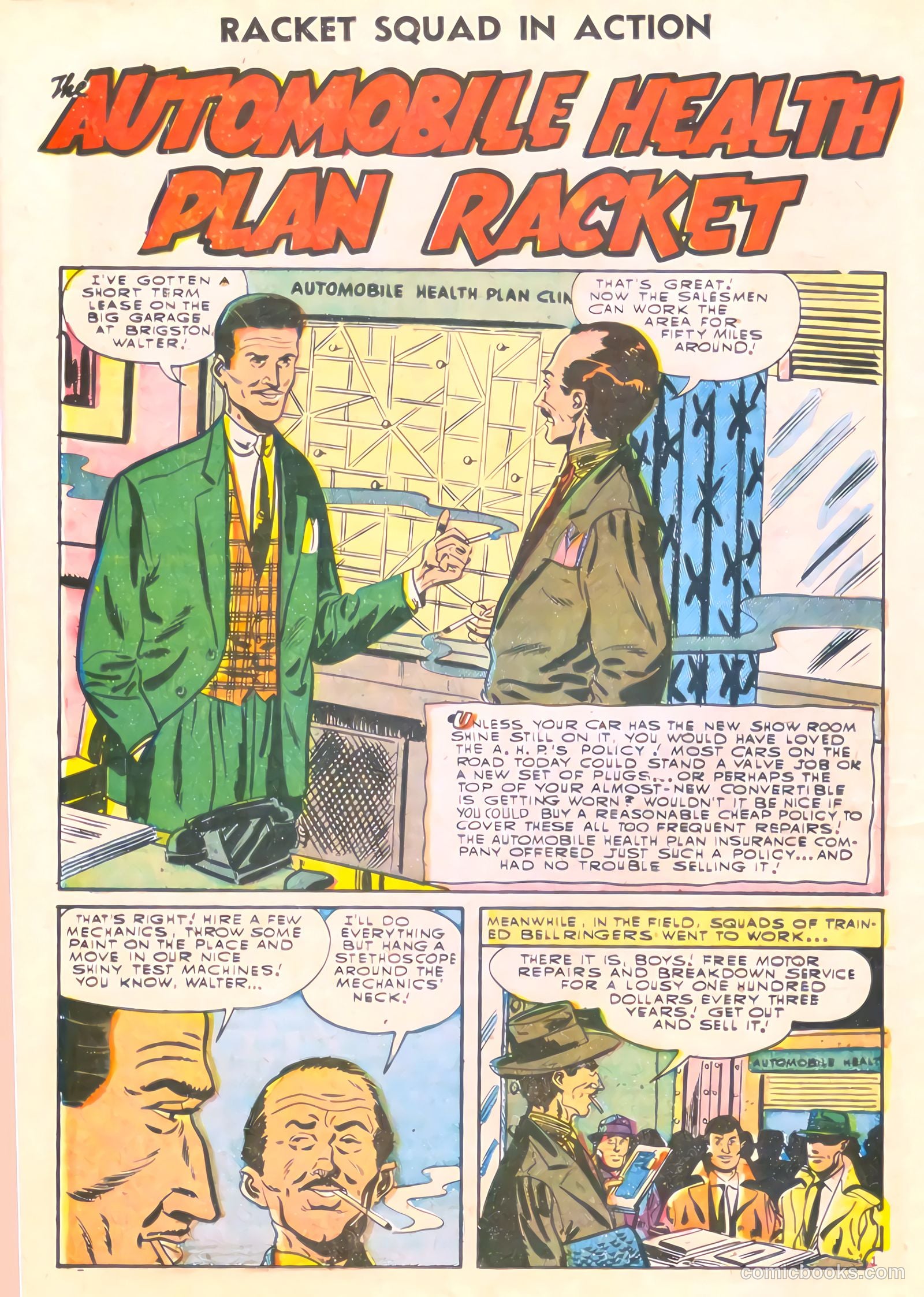 Racket Squad in Action #18 — page 20 of 36