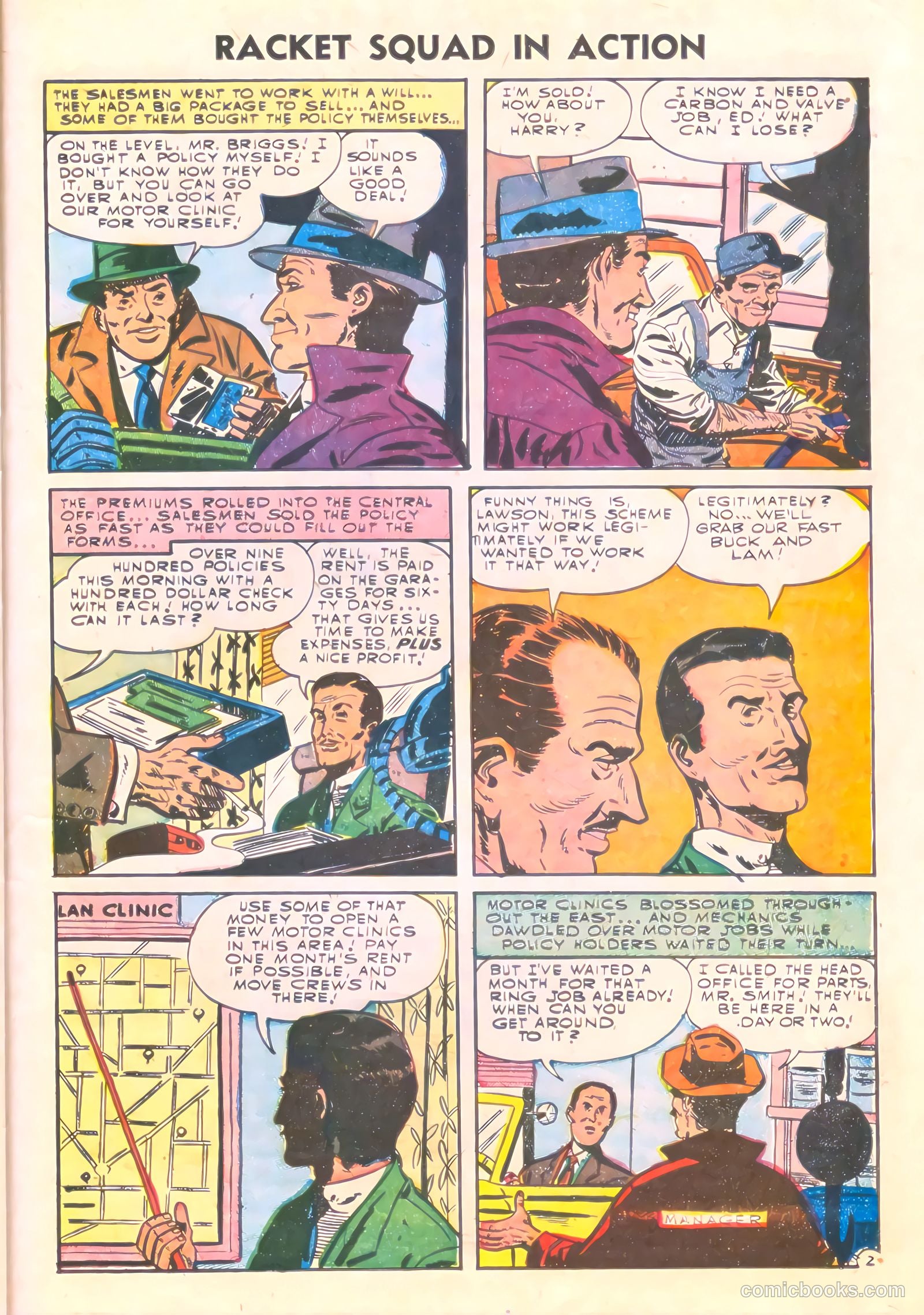 Racket Squad in Action #18 — page 21 of 36