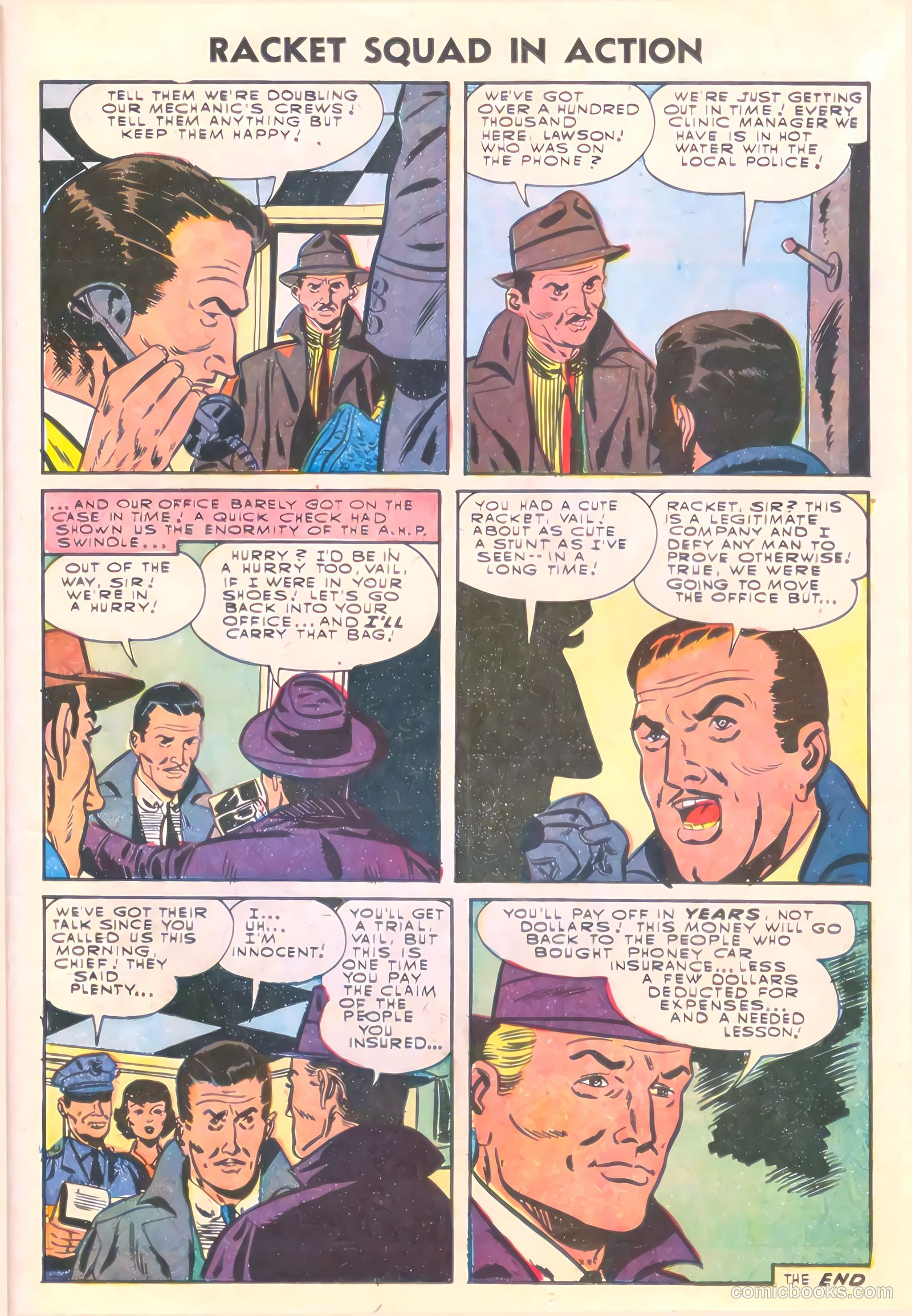 Racket Squad in Action #18 — page 25 of 36