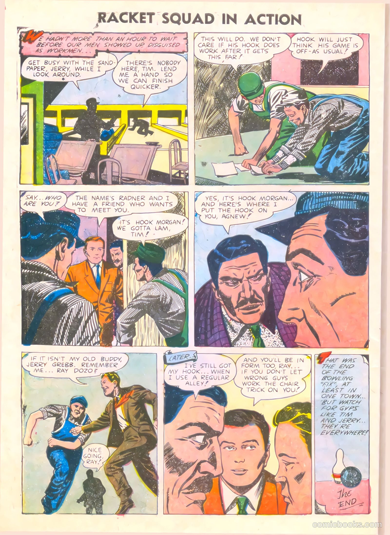 Racket Squad in Action #18 — page 30 of 36