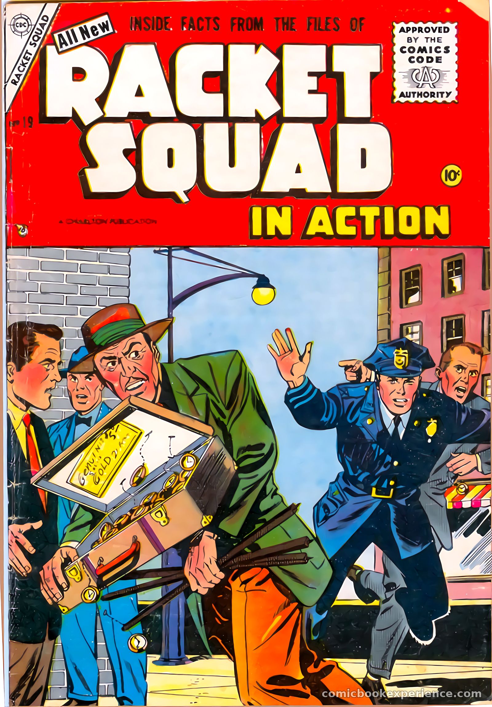 Racket Squad in Action #19 — page 1 of 36