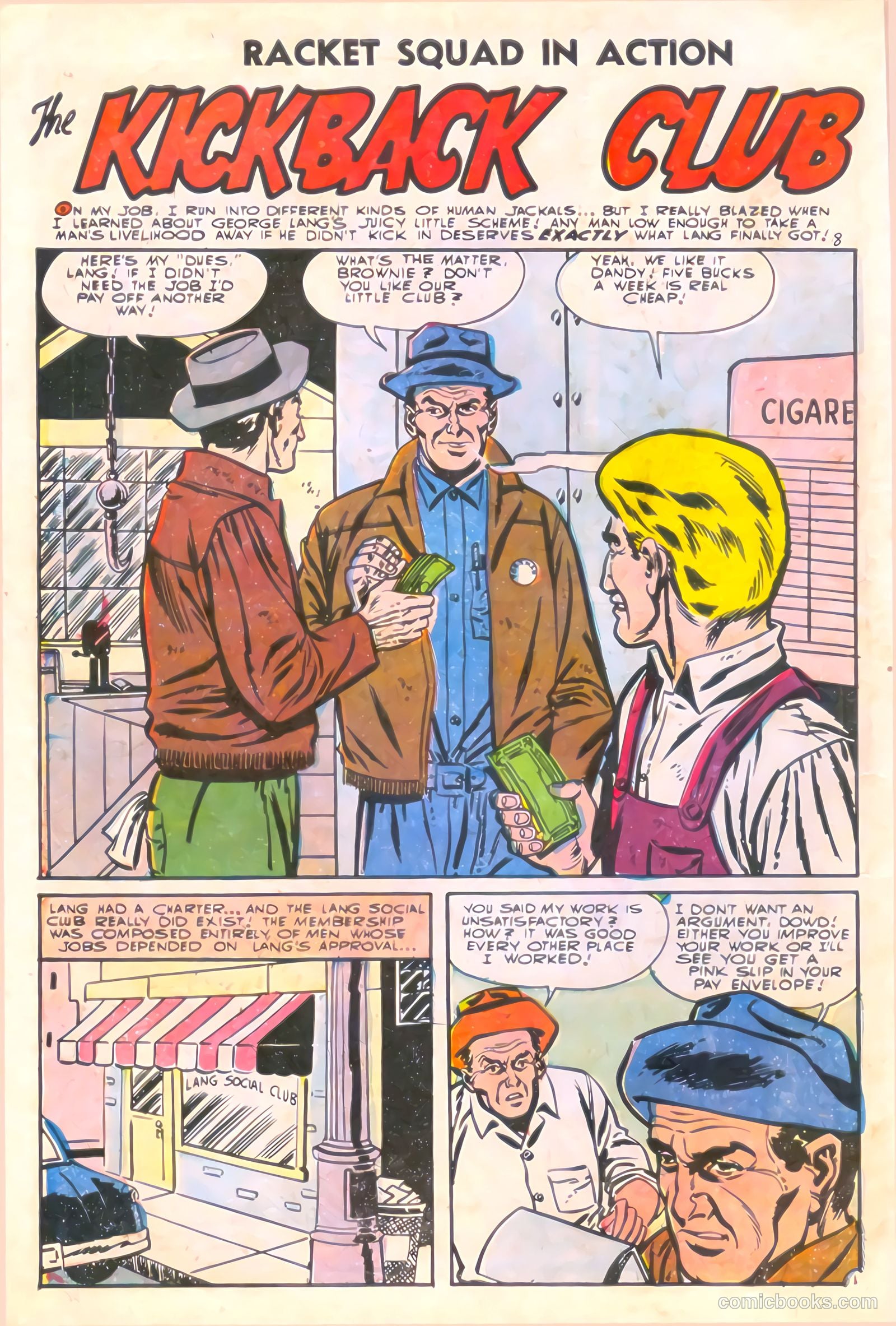 Racket Squad in Action #19 — page 10 of 36