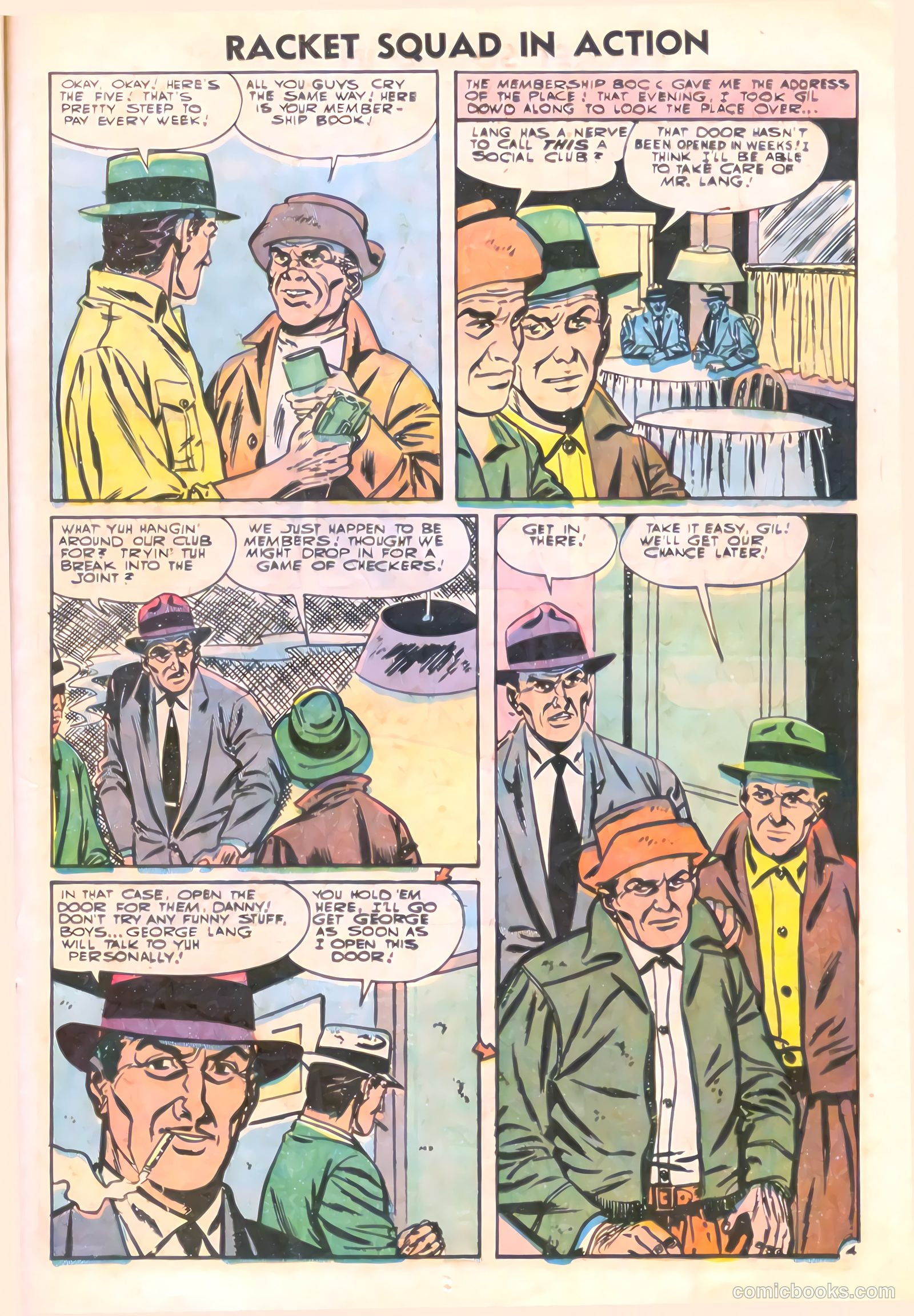 Racket Squad in Action #19 — page 13 of 36