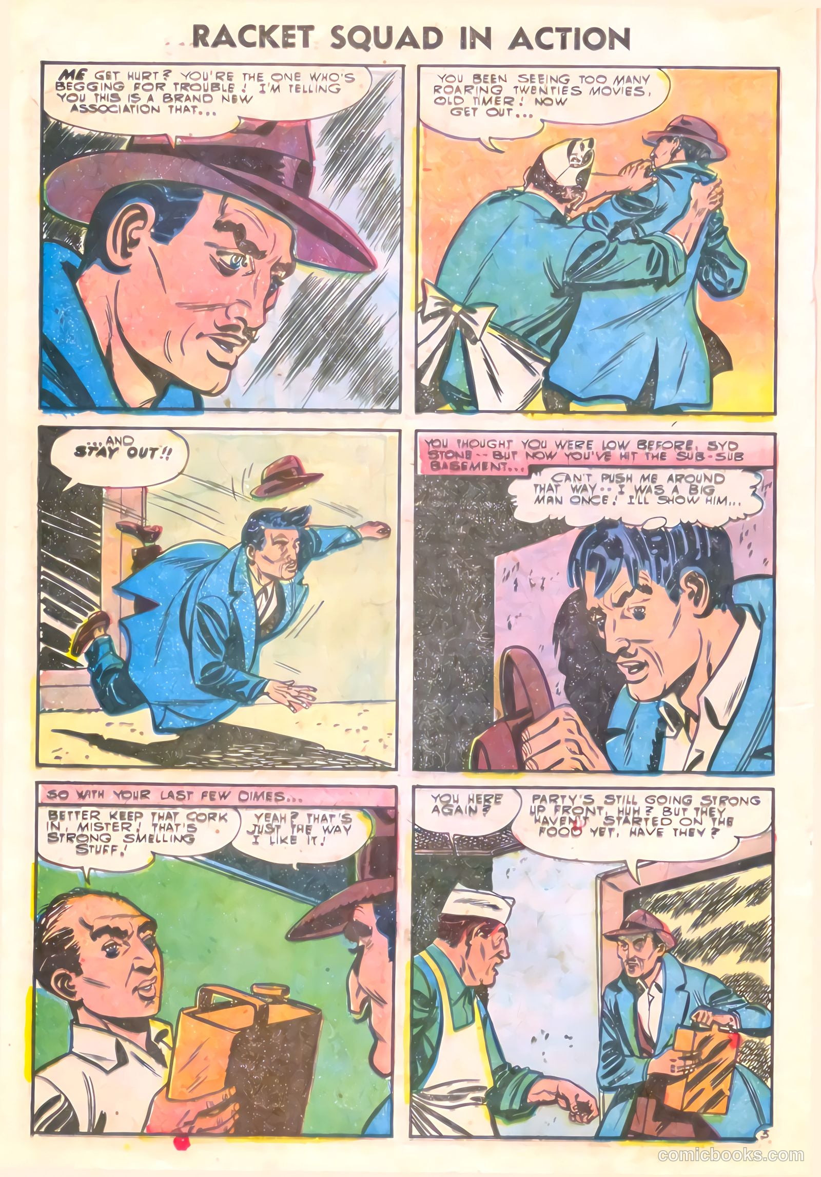 Racket Squad in Action #19 — page 20 of 36
