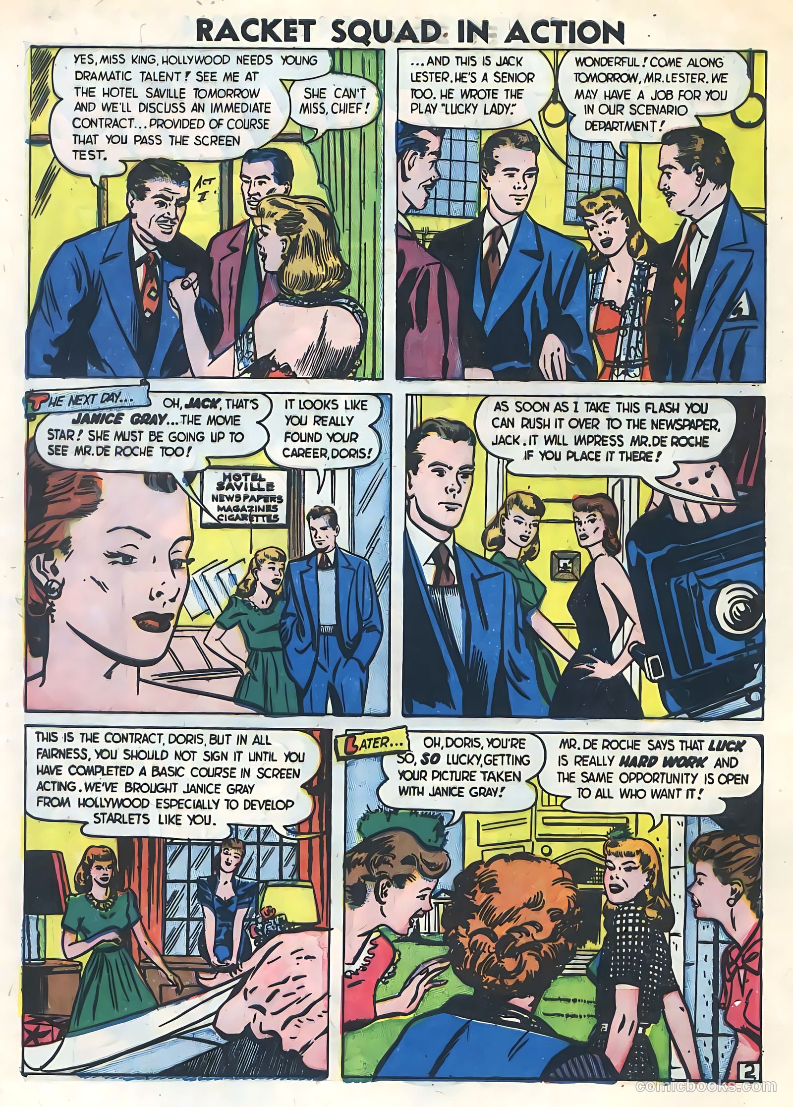 Racket Squad in Action #2 — page 4 of 36