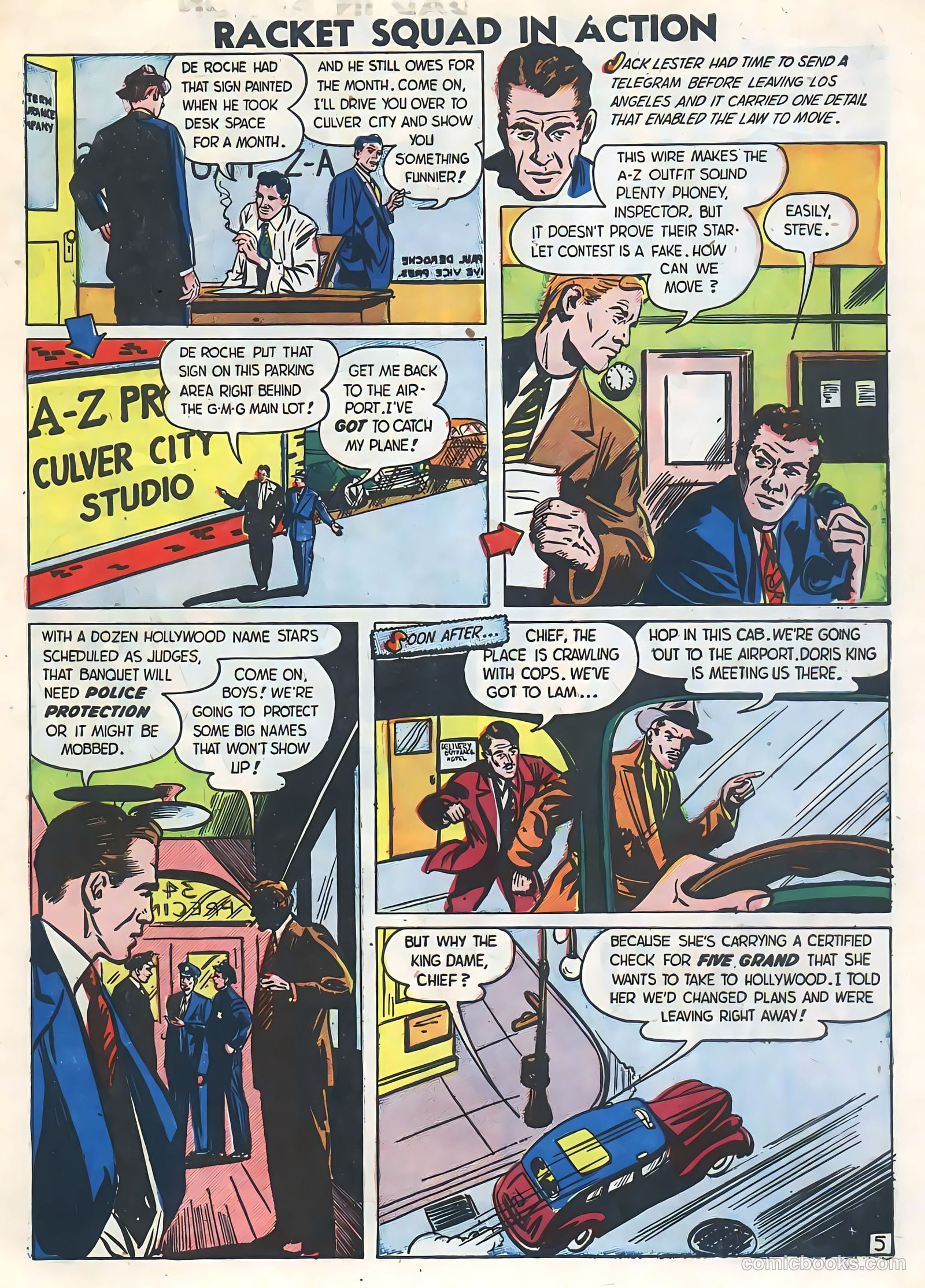 Racket Squad in Action #2 — page 7 of 36