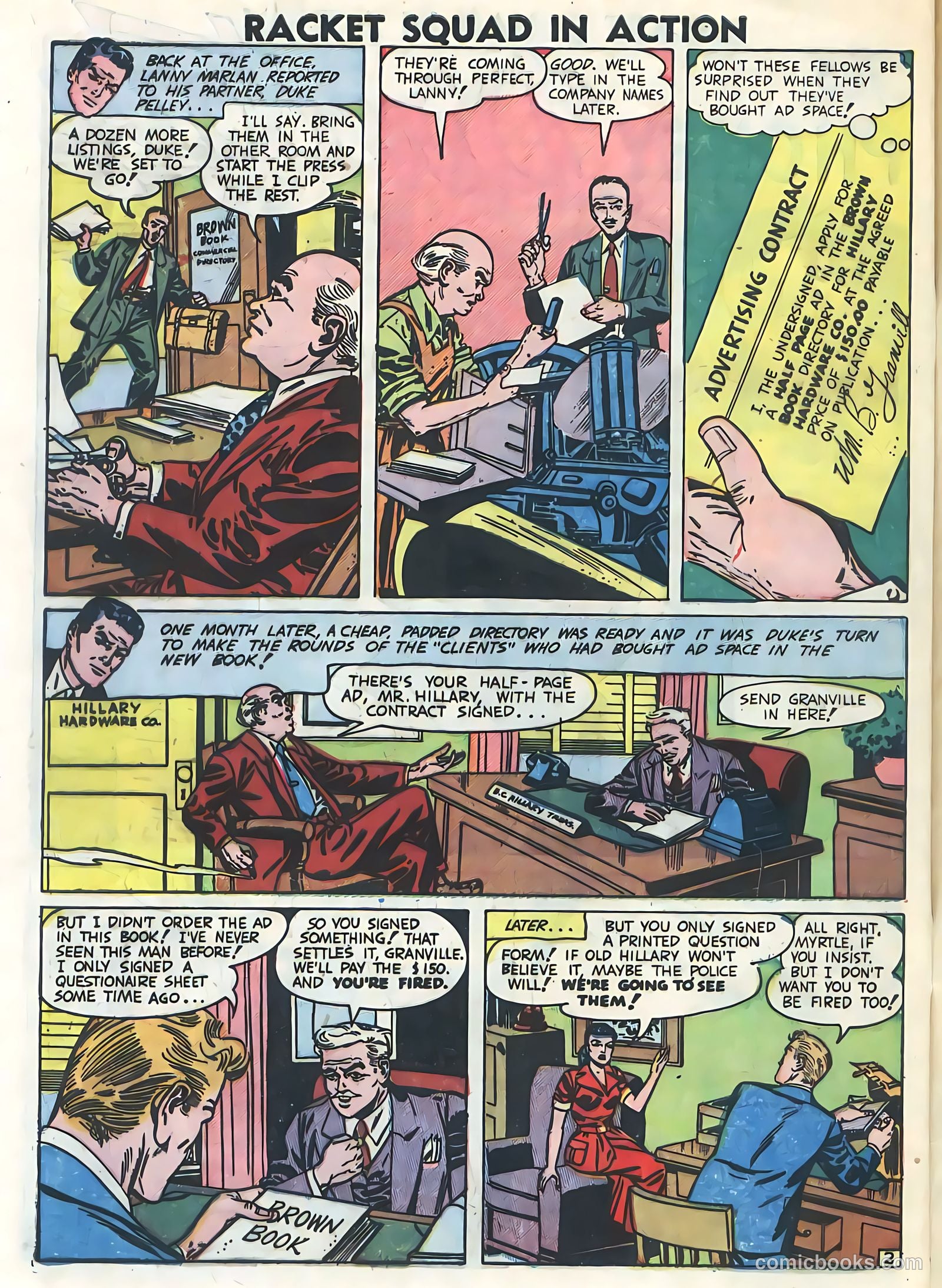 Racket Squad in Action #2 — page 32 of 36