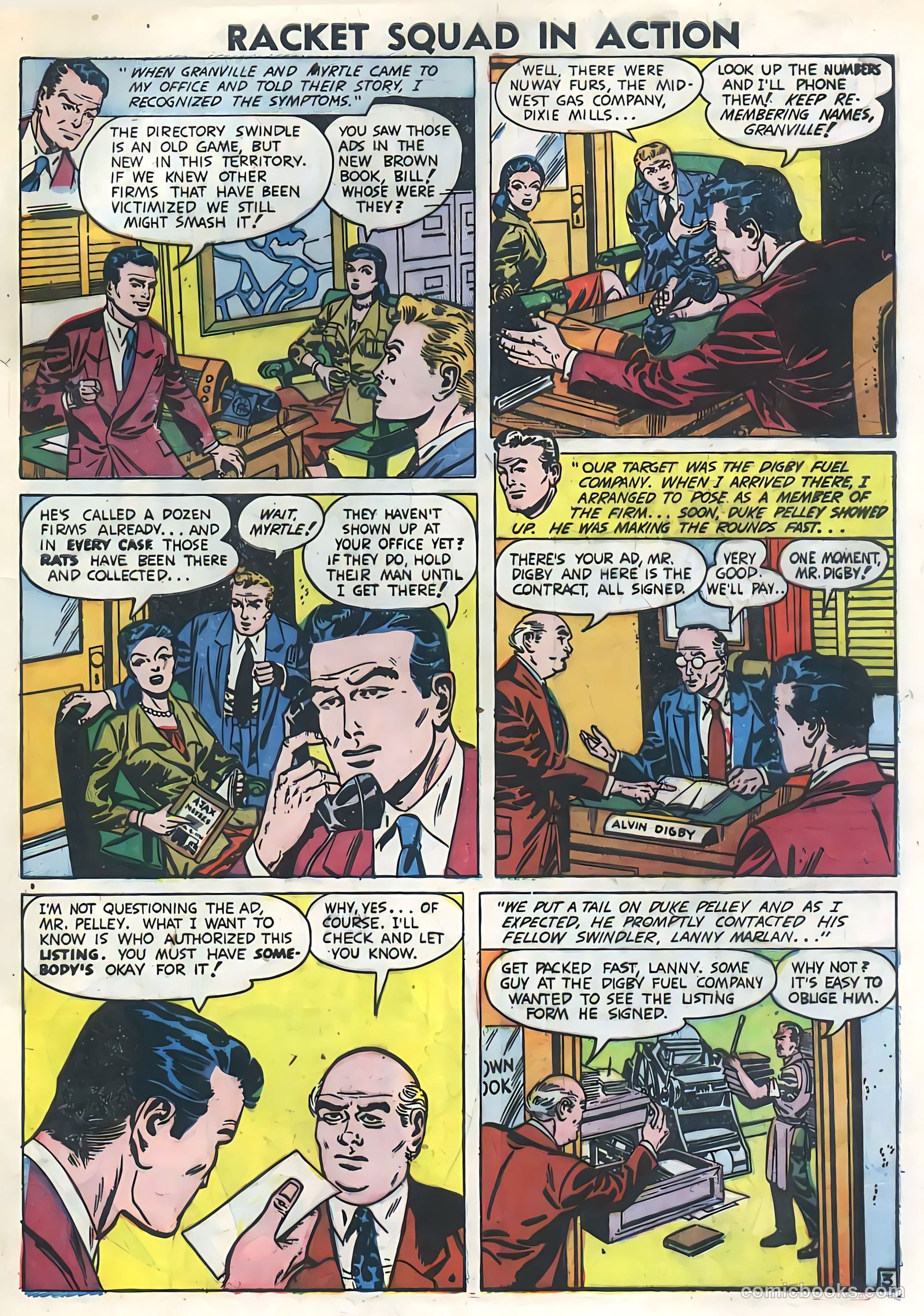 Racket Squad in Action #2 — page 33 of 36