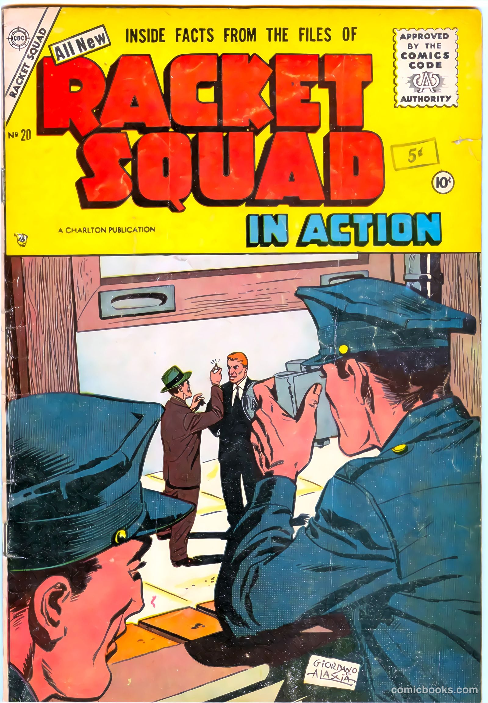 Racket Squad in Action #20 — page 1 of 36