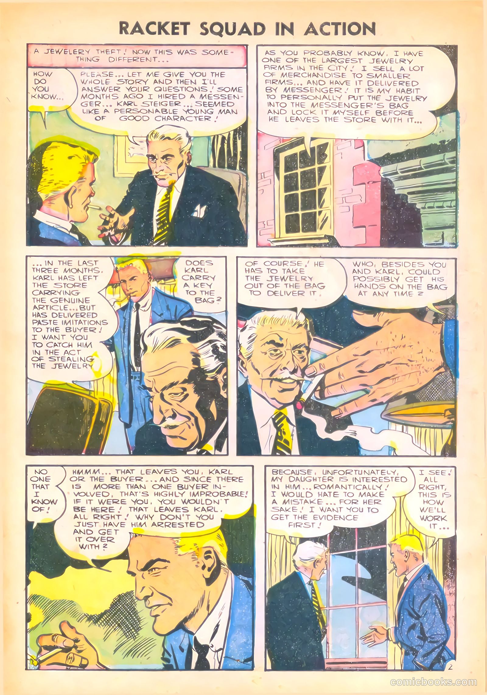 Racket Squad in Action #20 — page 4 of 36