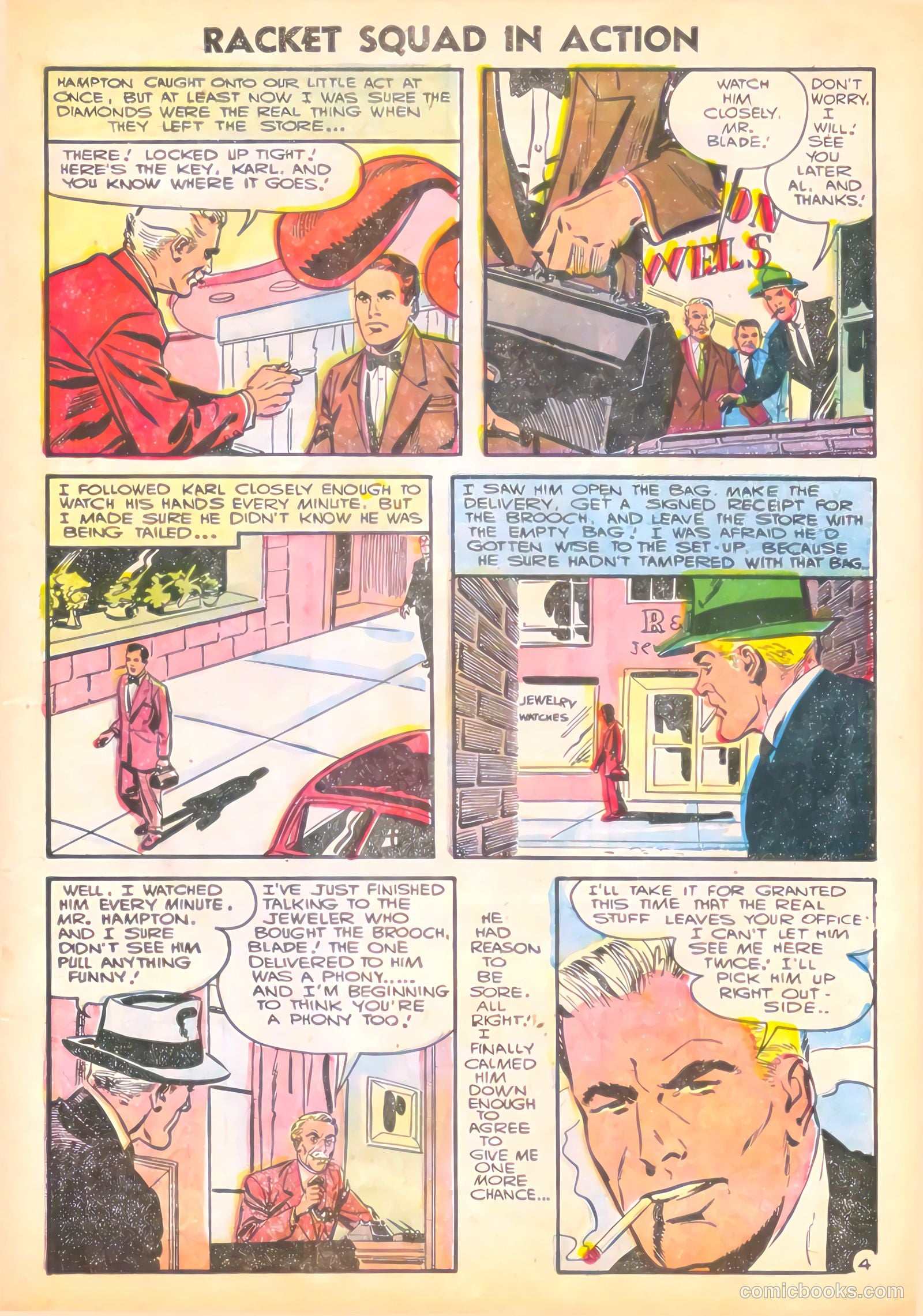 Racket Squad in Action #20 — page 7 of 36