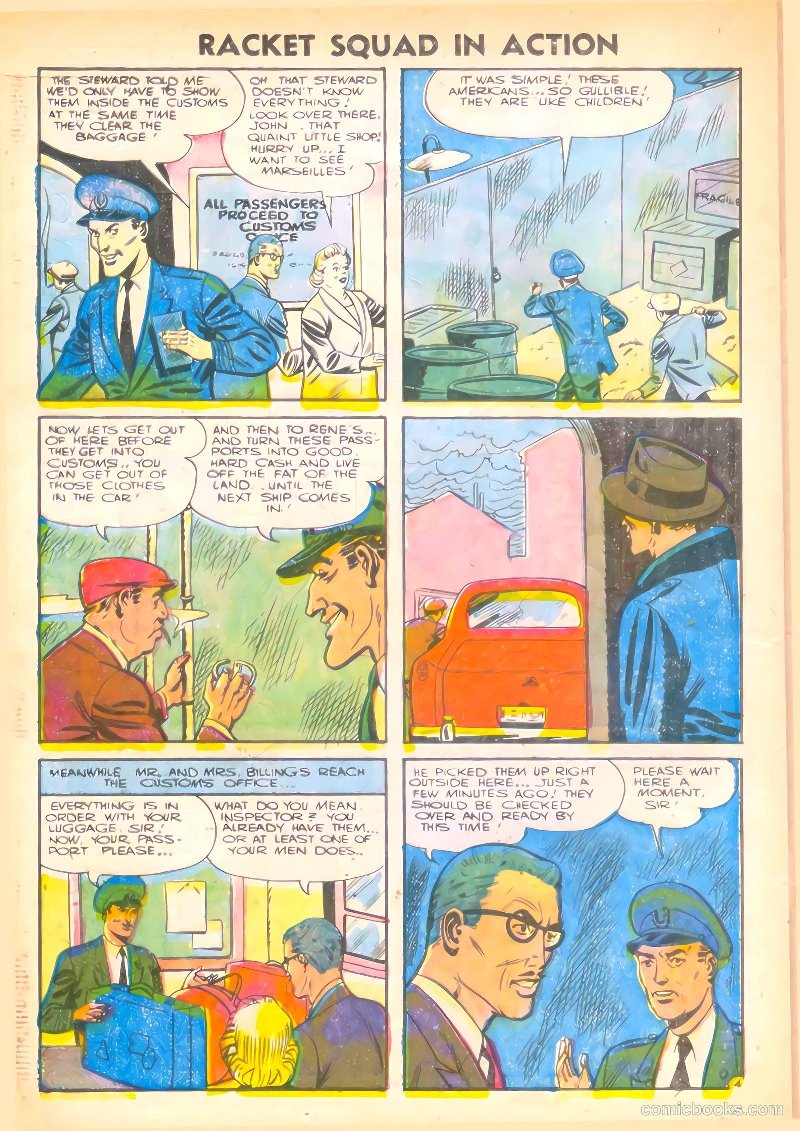 Racket Squad in Action #20 — page 24 of 36