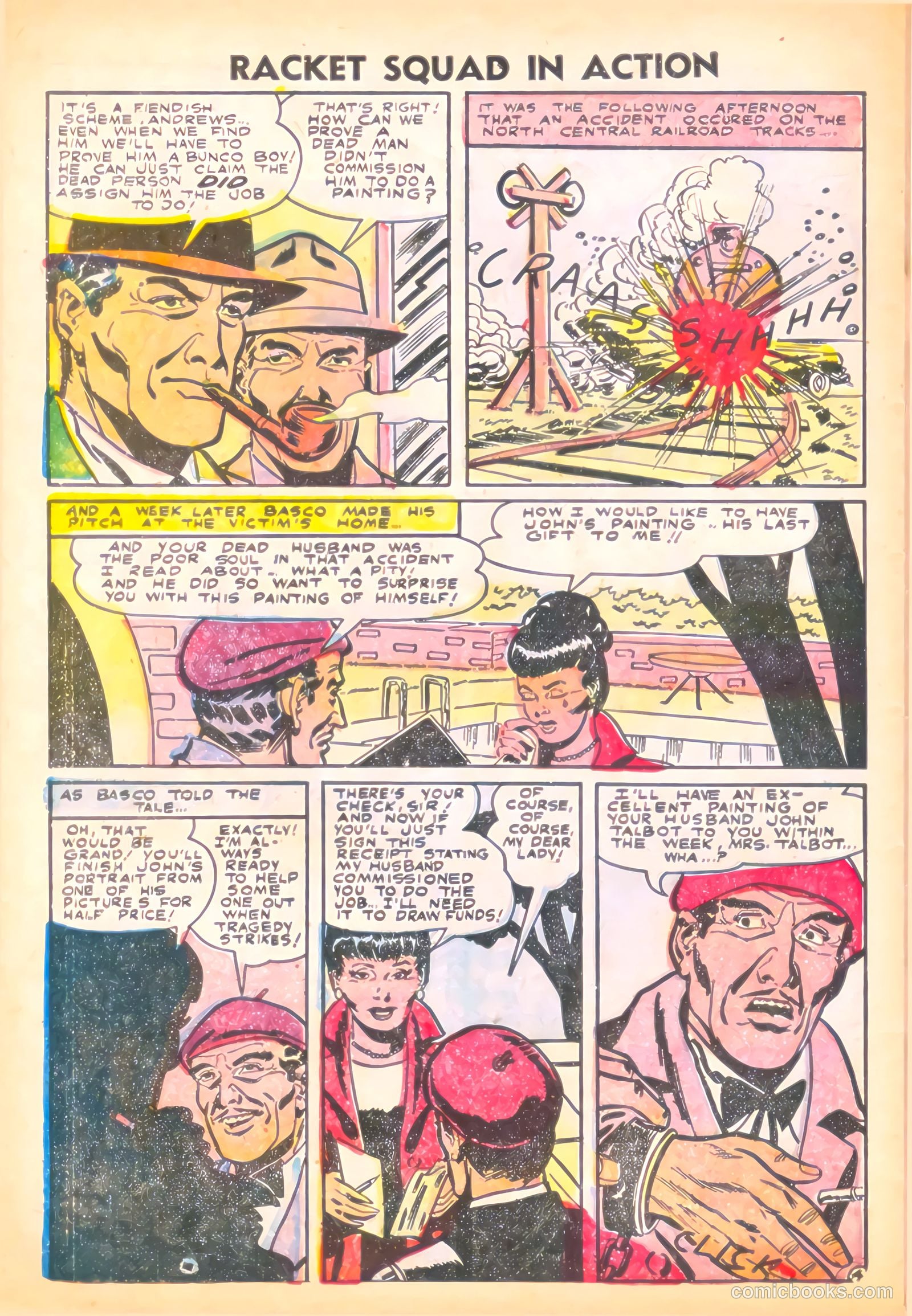 Racket Squad in Action #20 — page 30 of 36