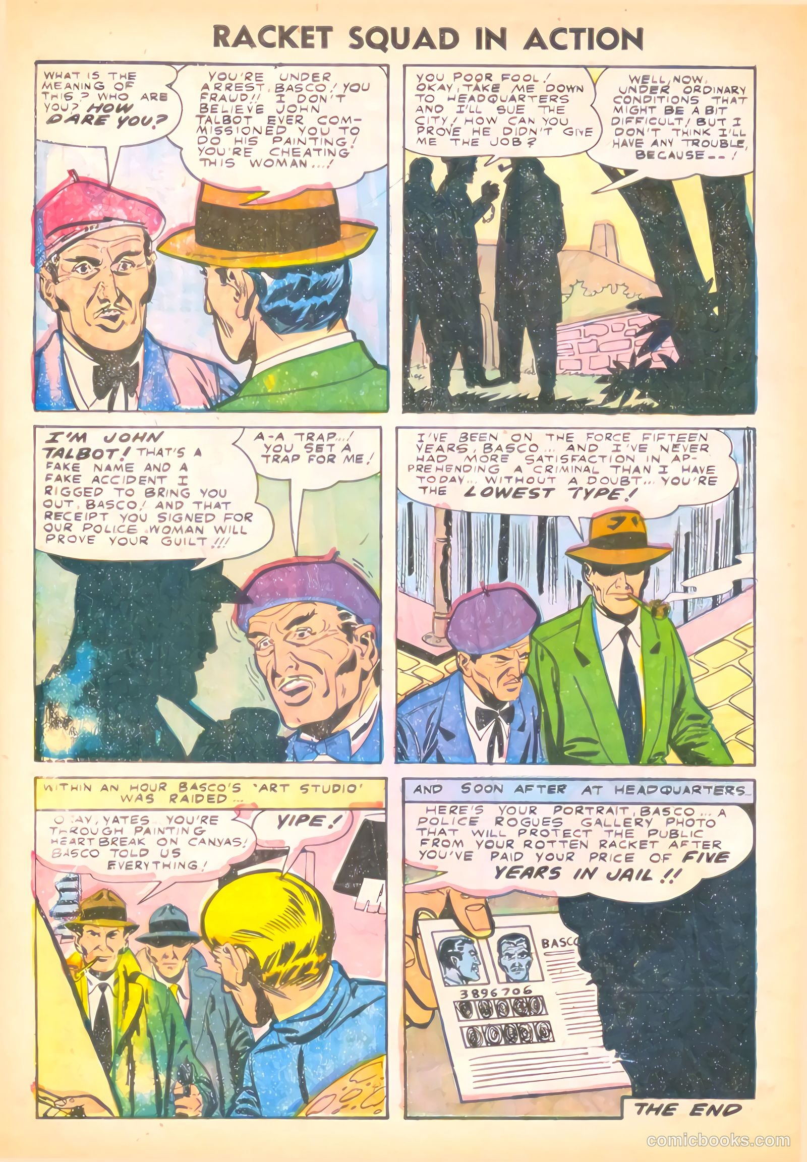 Racket Squad in Action #20 — page 32 of 36