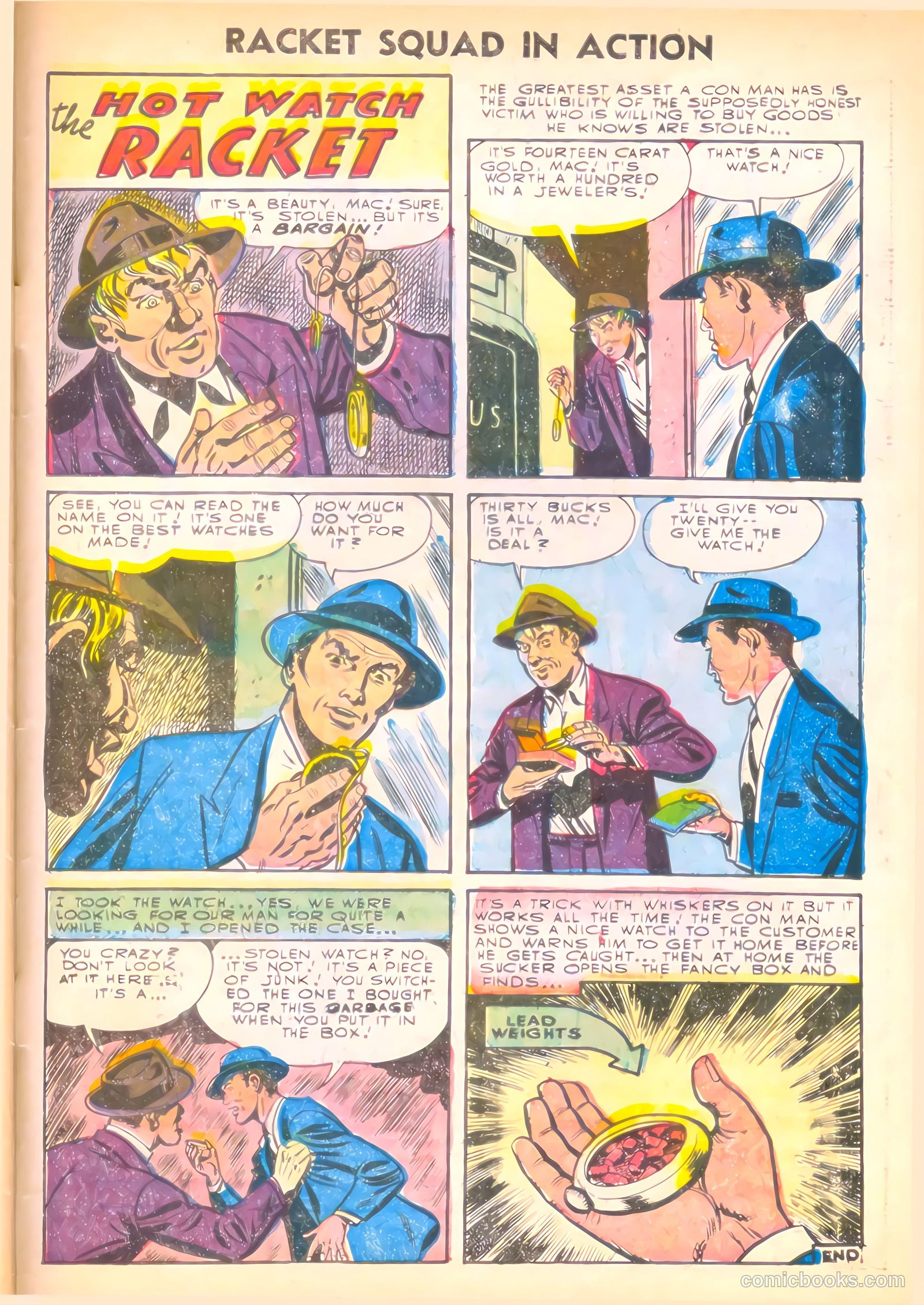 Racket Squad in Action #20 — page 33 of 36