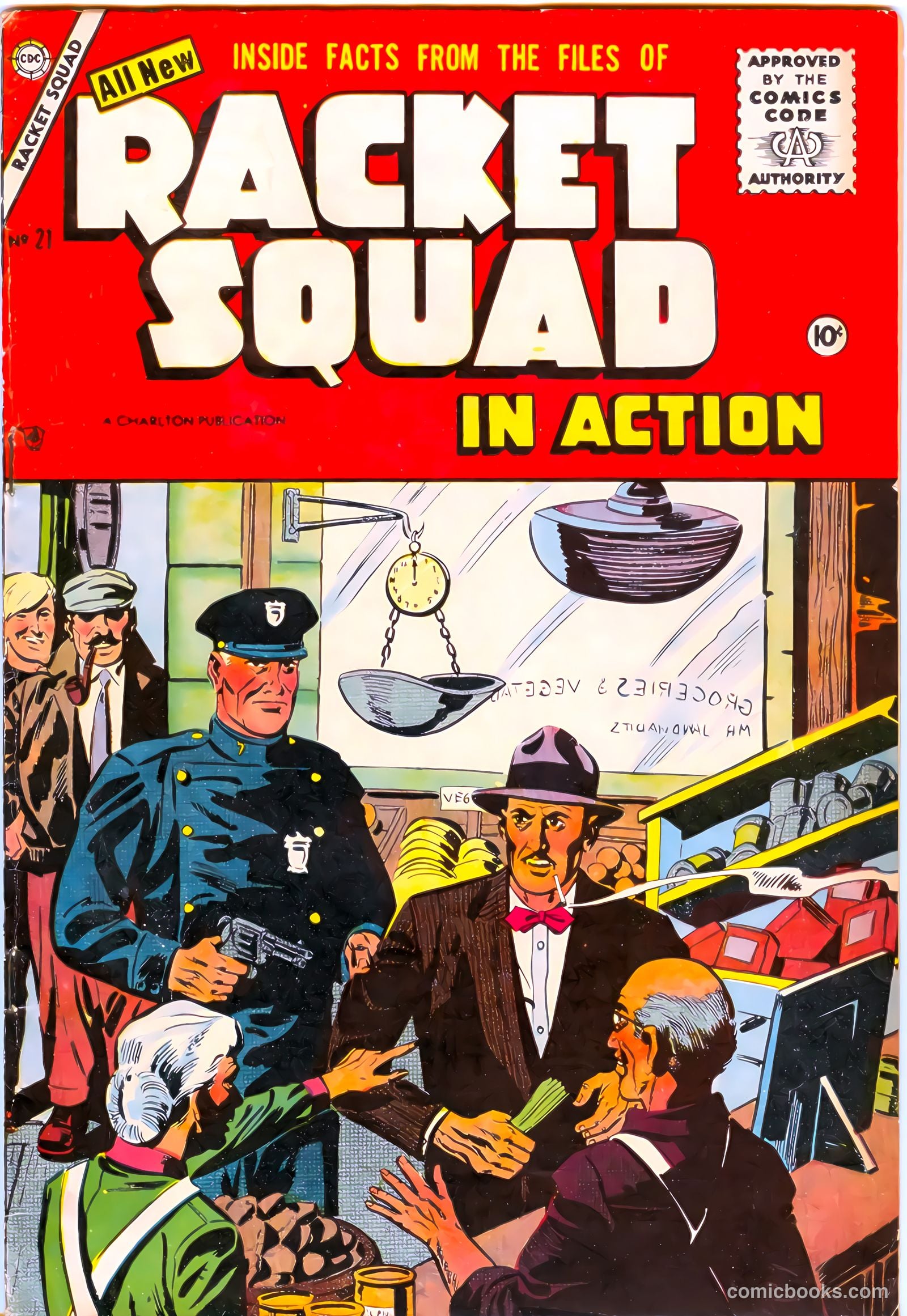 Racket Squad in Action #21 — page 1 of 36
