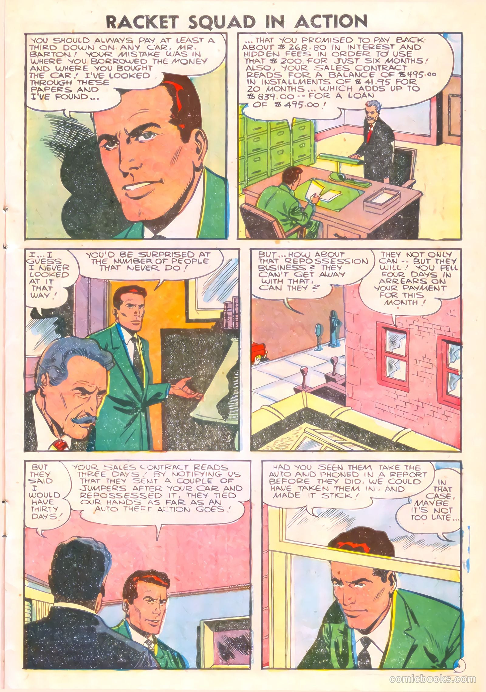 Racket Squad in Action #21 — page 7 of 36