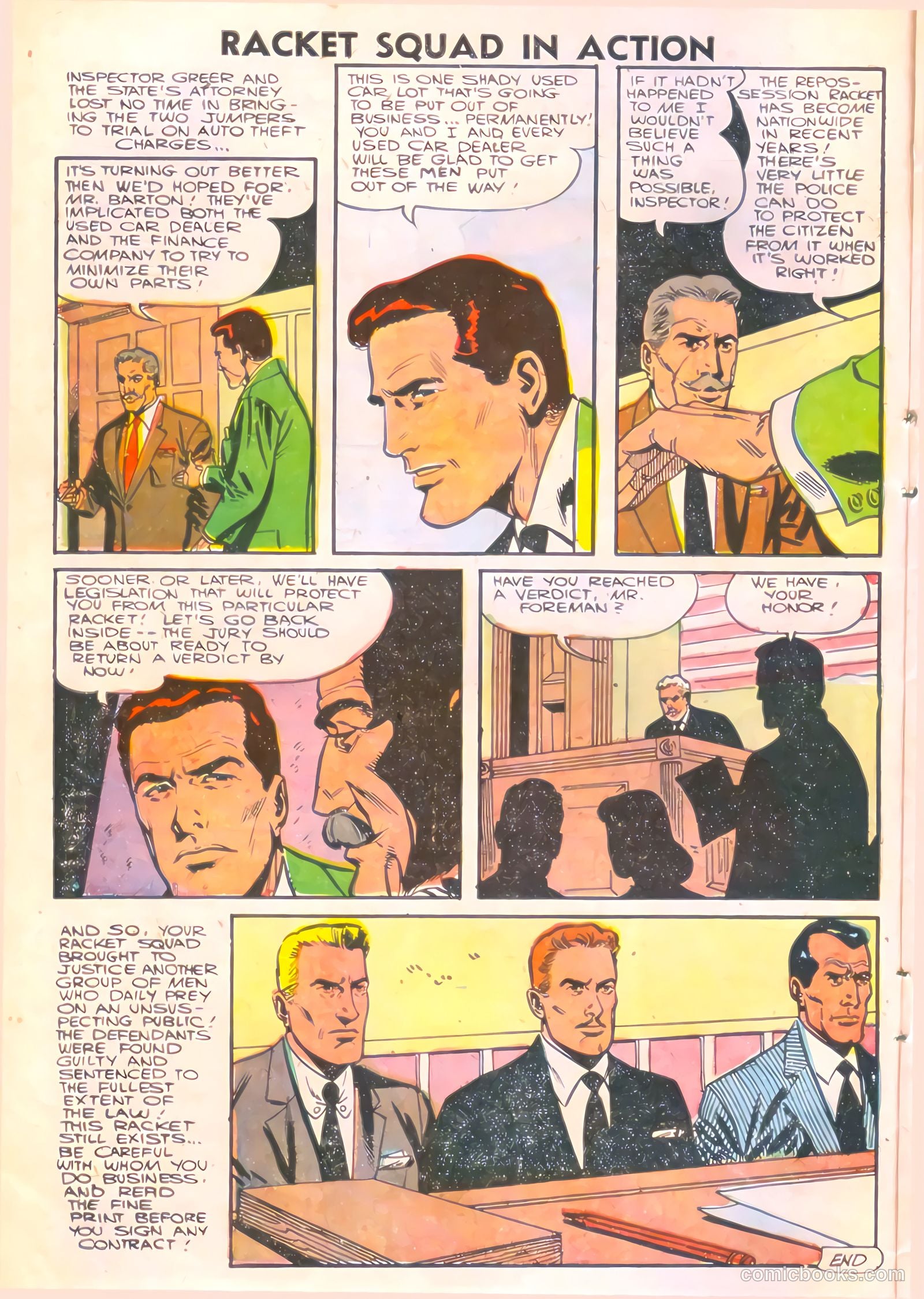 Racket Squad in Action #21 — page 10 of 36