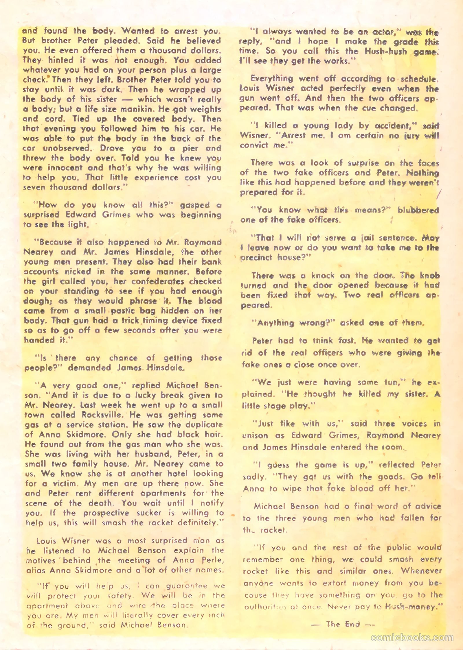Racket Squad in Action #21 — page 19 of 36
