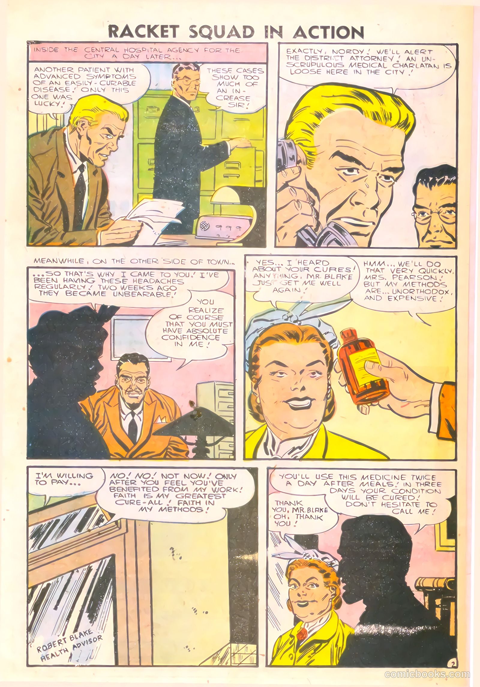 Racket Squad in Action #21 — page 21 of 36