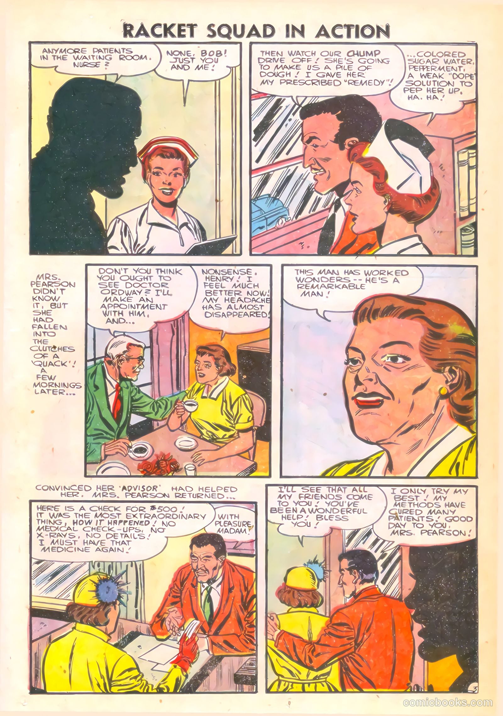 Racket Squad in Action #21 — page 23 of 36