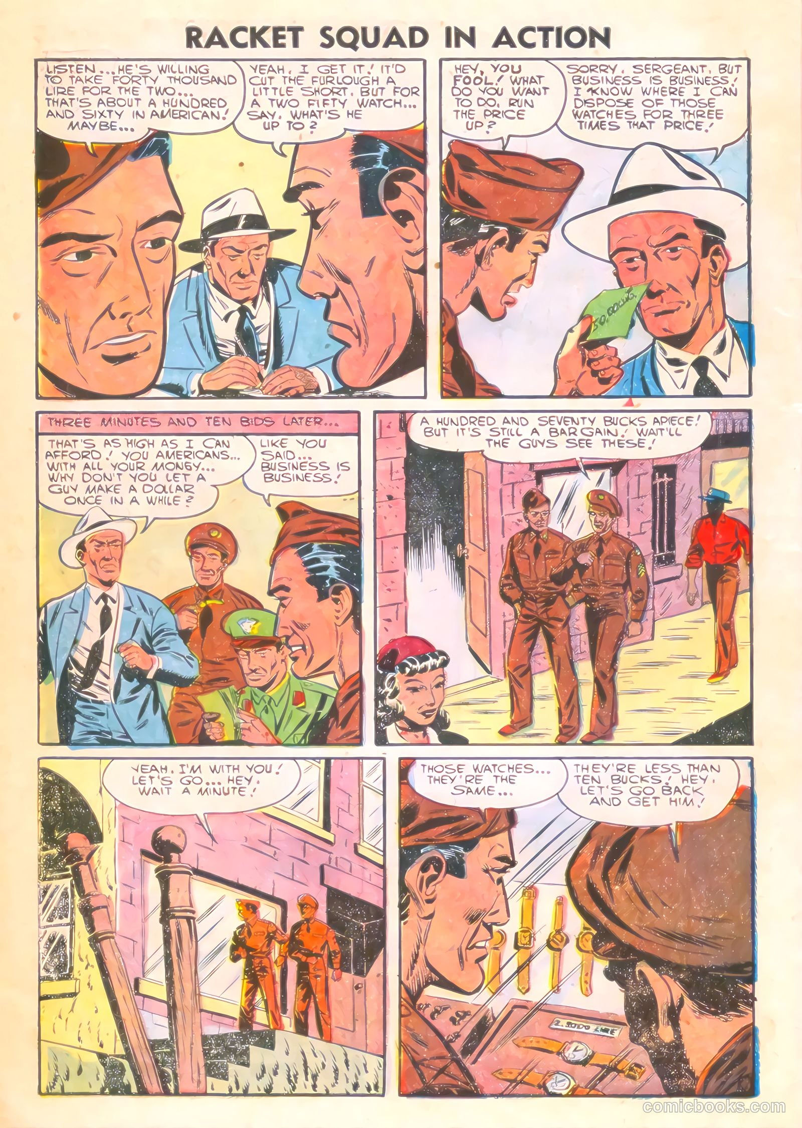 Racket Squad in Action #21 — page 30 of 36