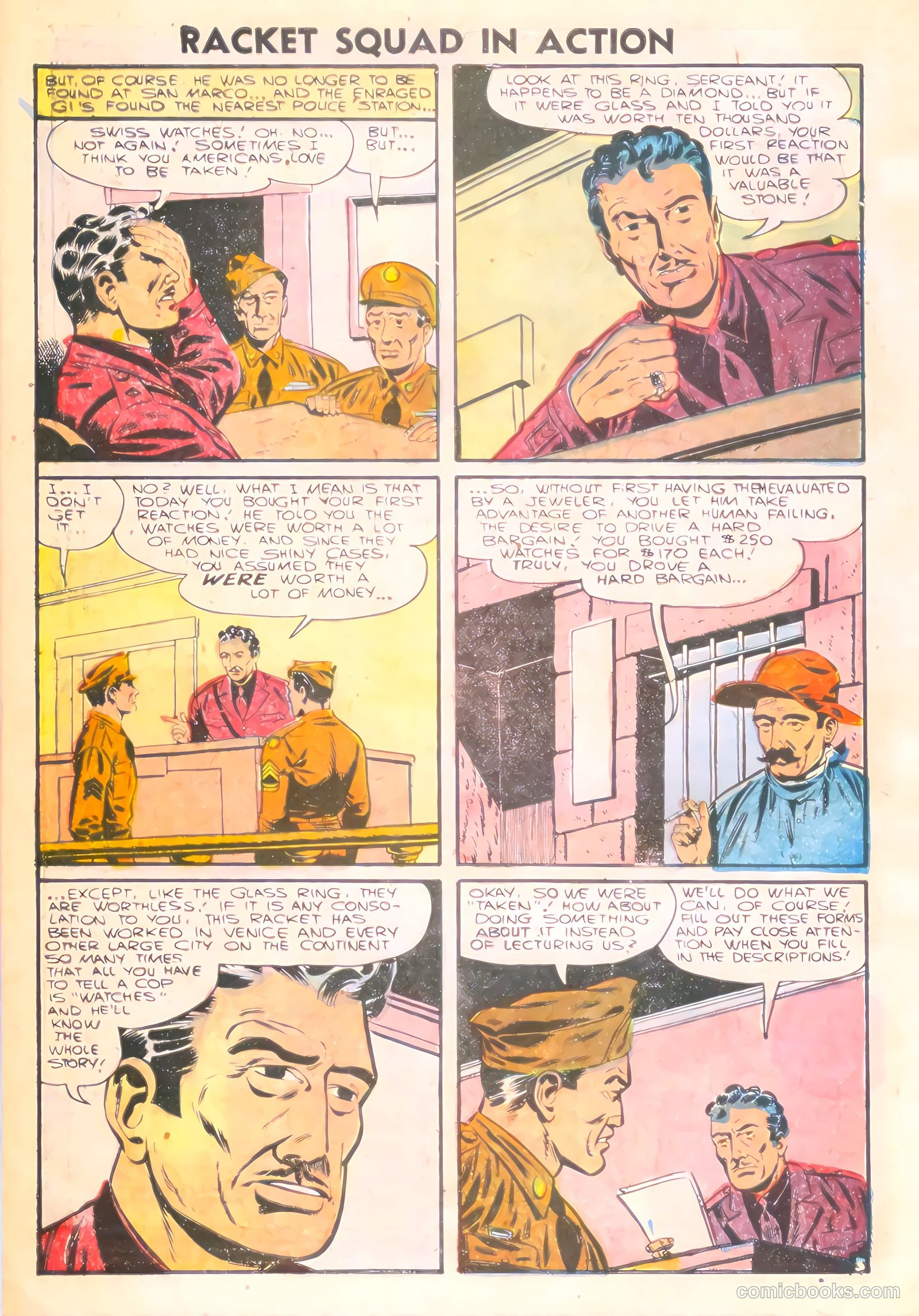Racket Squad in Action #21 — page 32 of 36