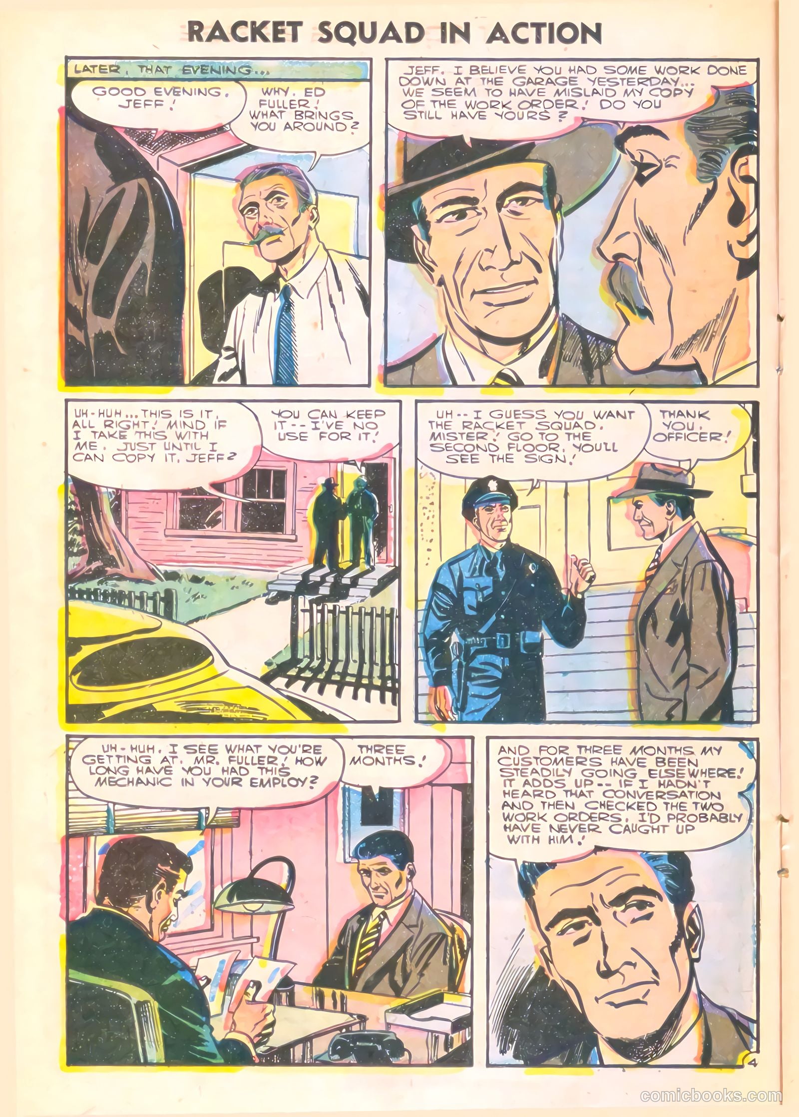 Racket Squad in Action #22 — page 16 of 36