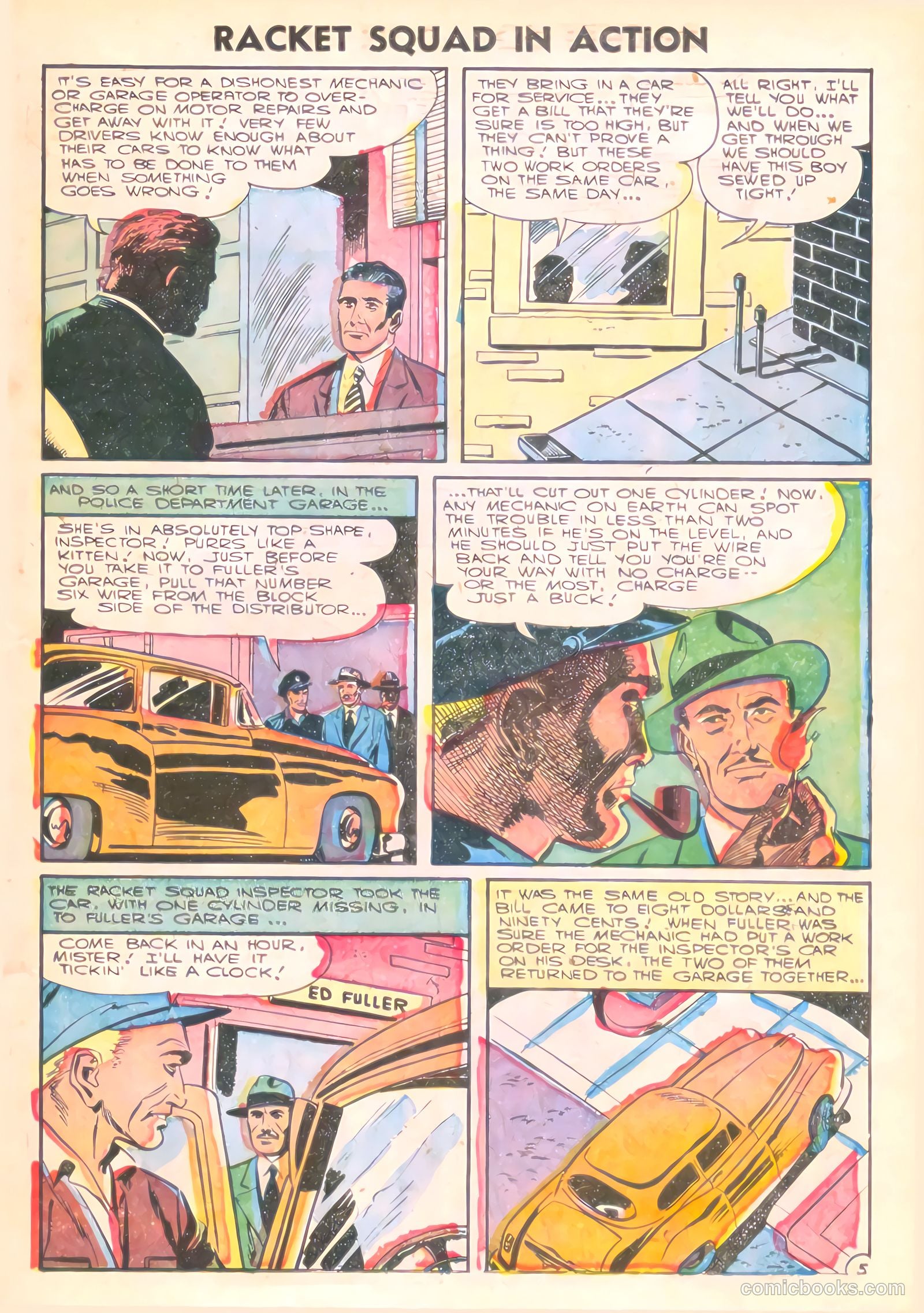 Racket Squad in Action #22 — page 17 of 36