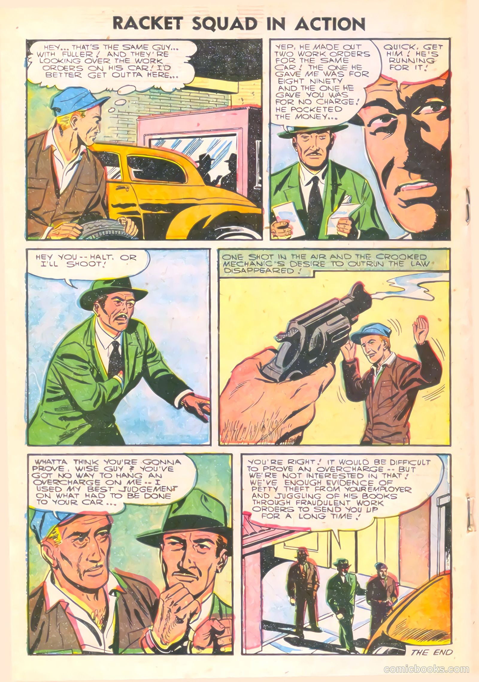 Racket Squad in Action #22 — page 18 of 36