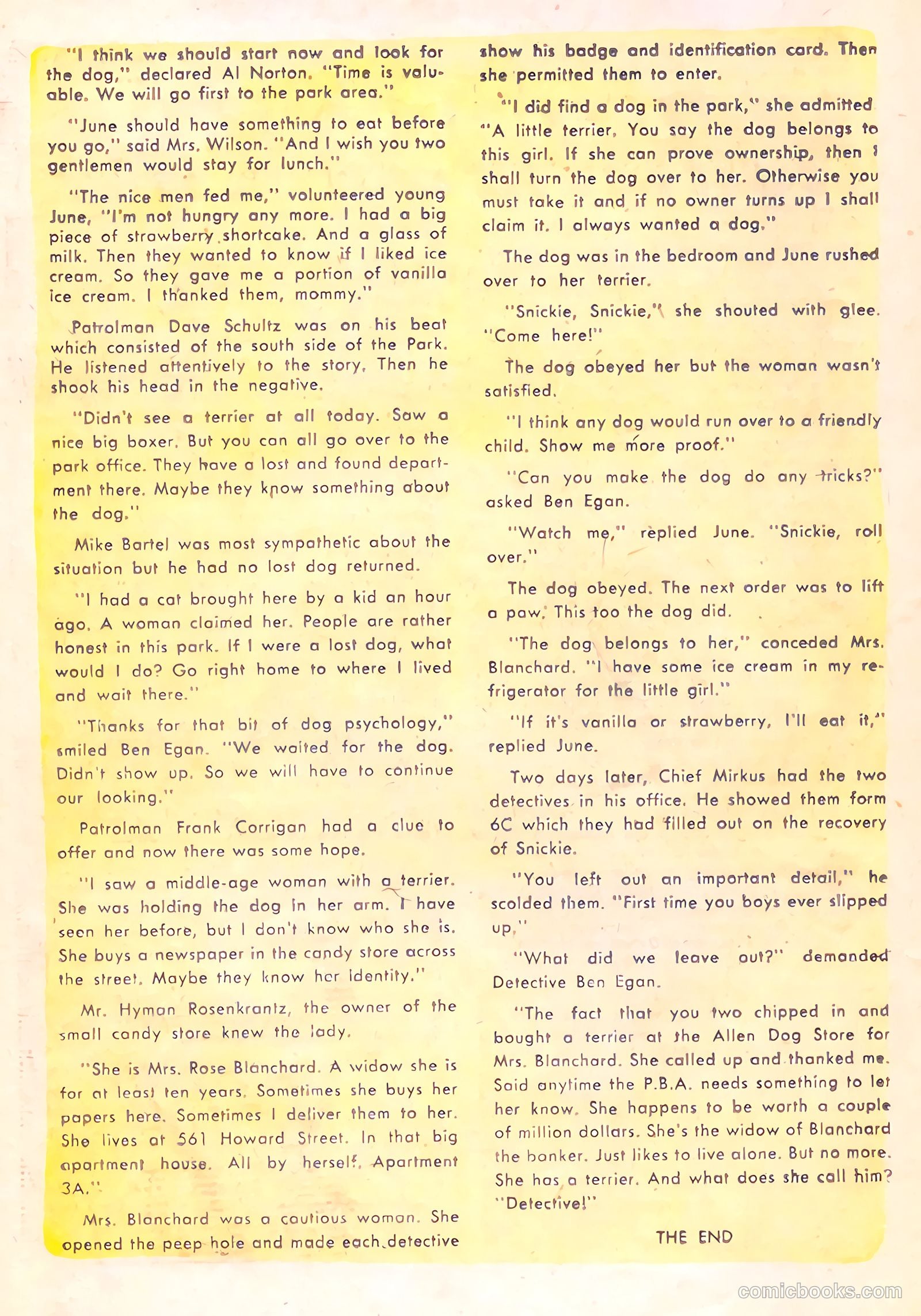Racket Squad in Action #22 — page 20 of 36