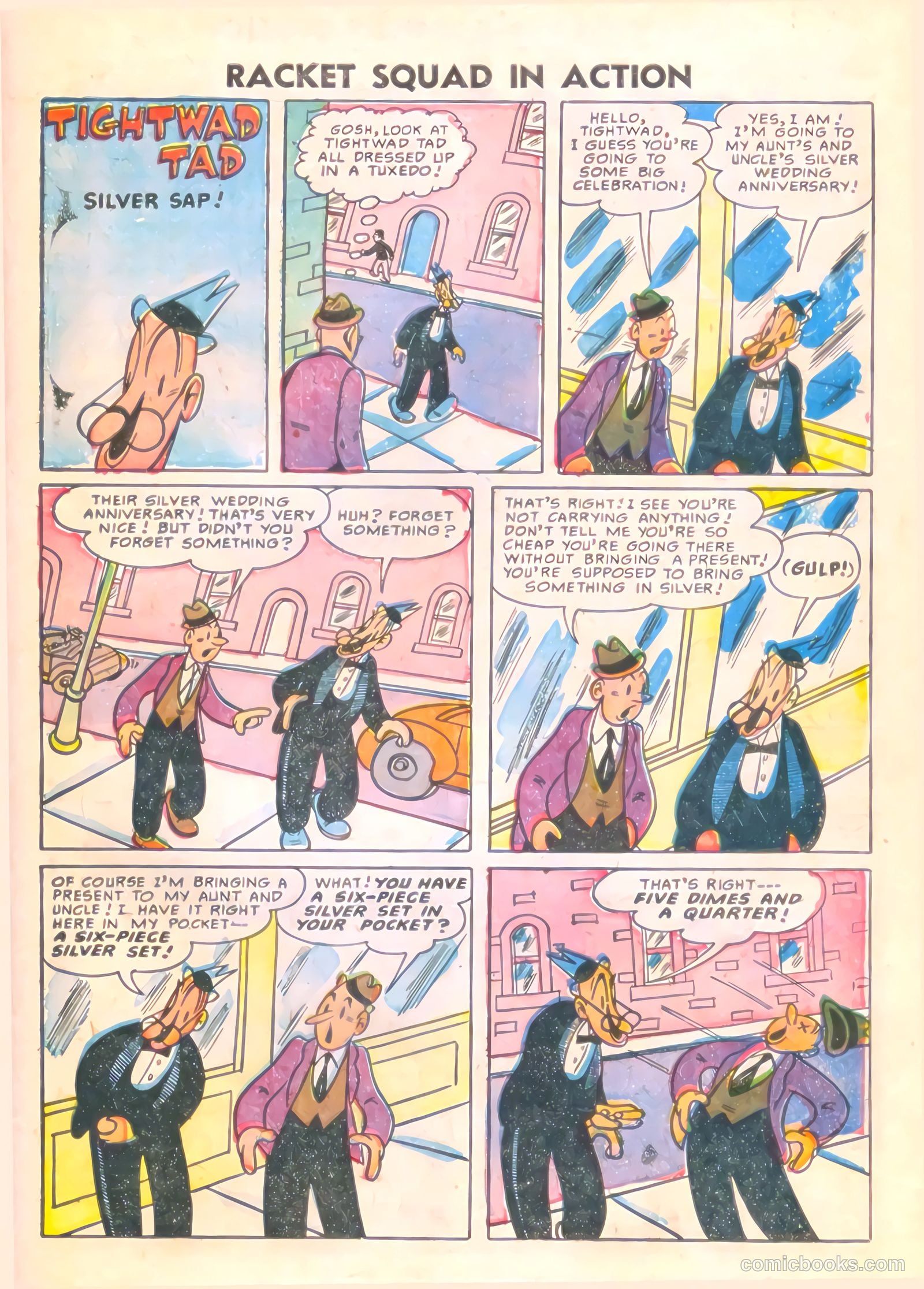 Racket Squad in Action #22 — page 27 of 36