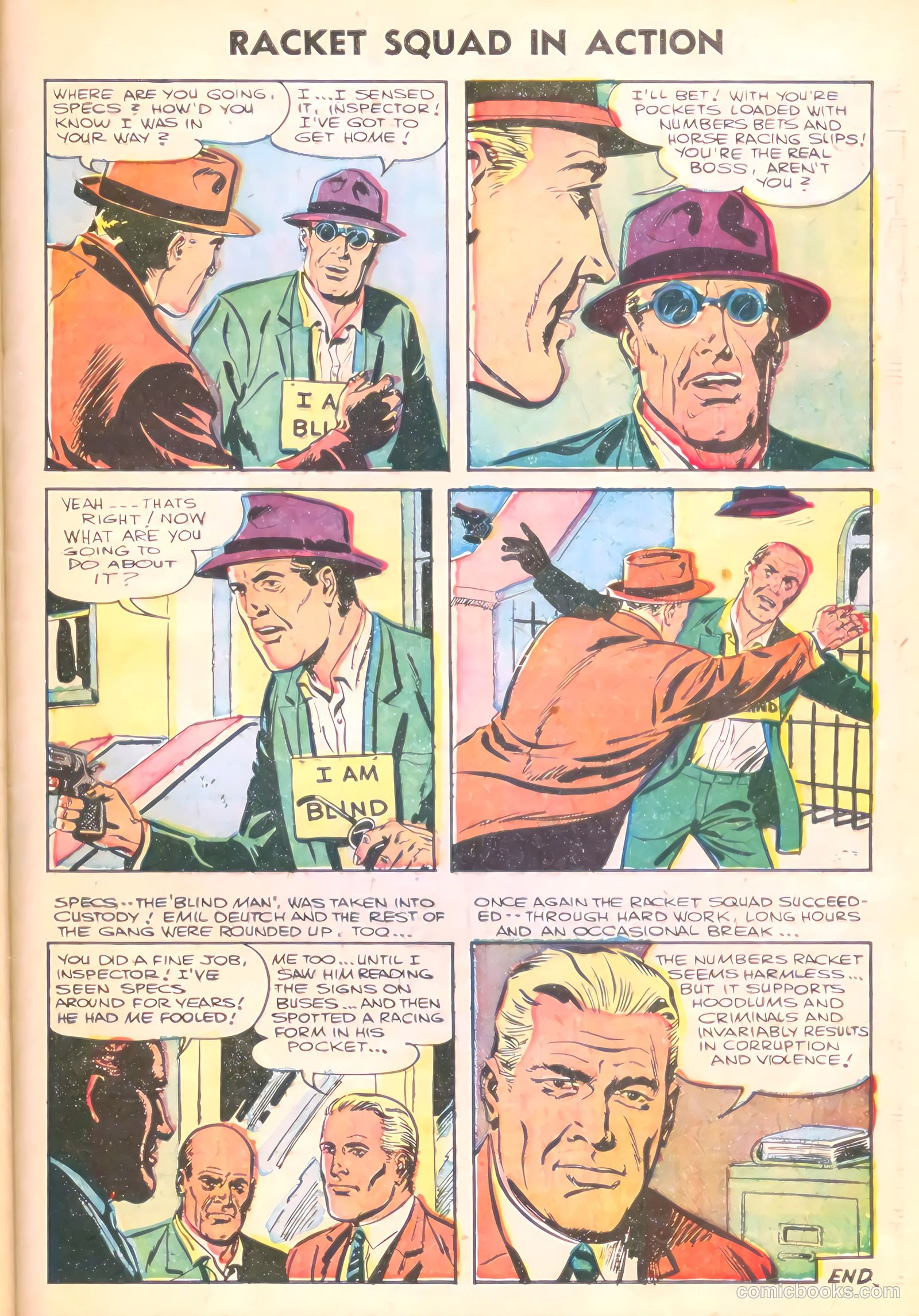 Racket Squad in Action #22 — page 33 of 36