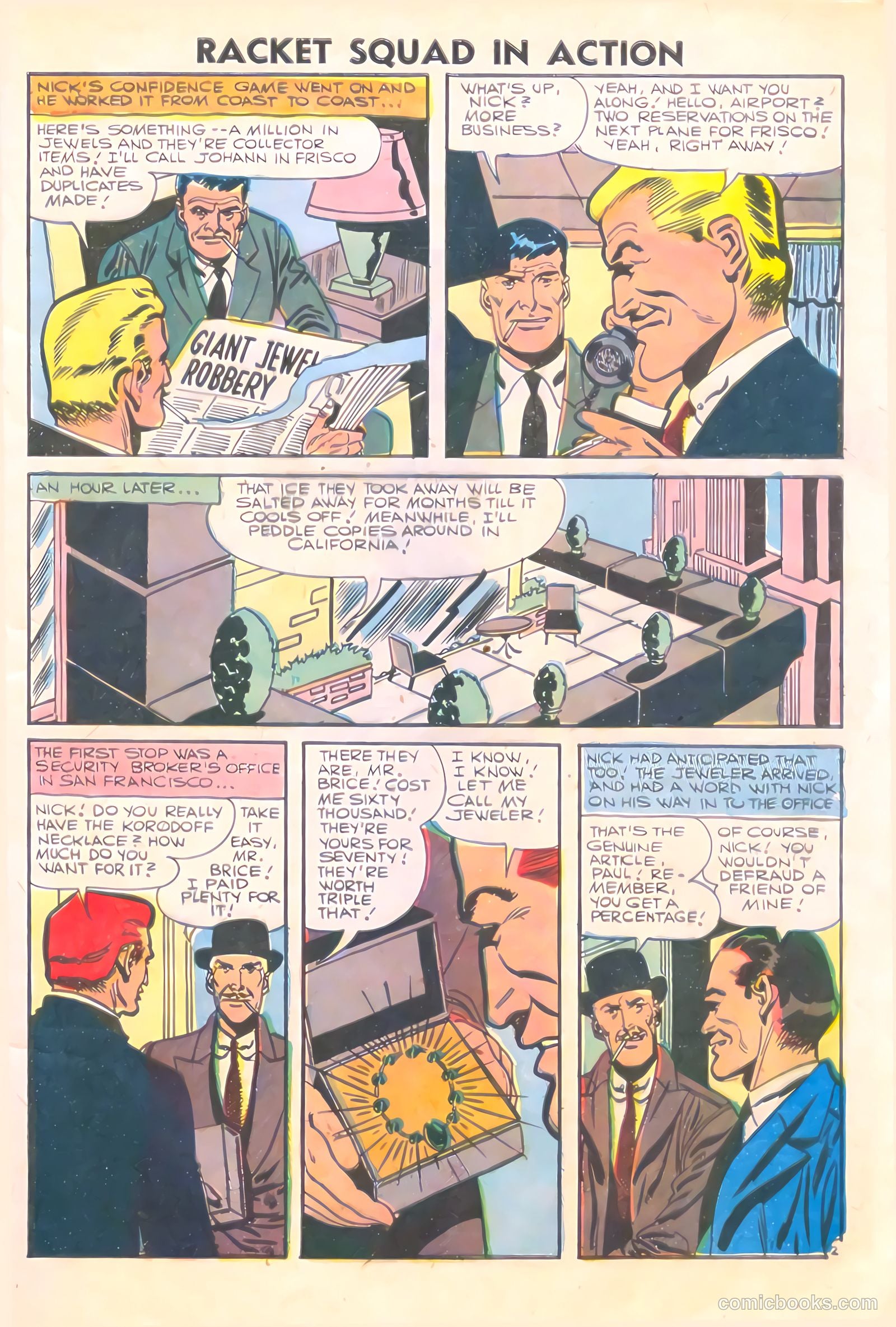 Racket Squad in Action #23 — page 9 of 36