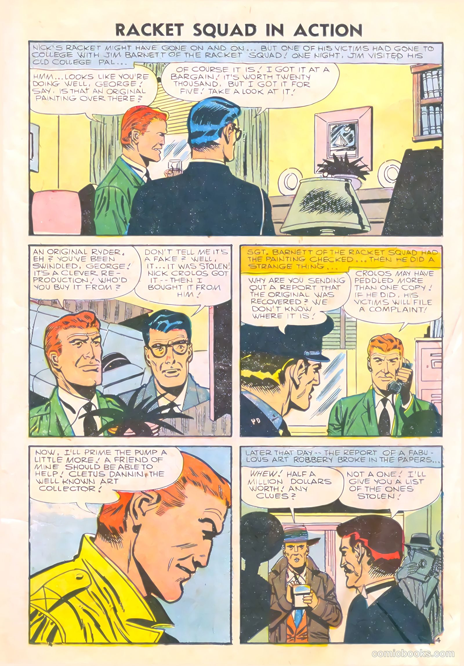 Racket Squad in Action #23 — page 11 of 36