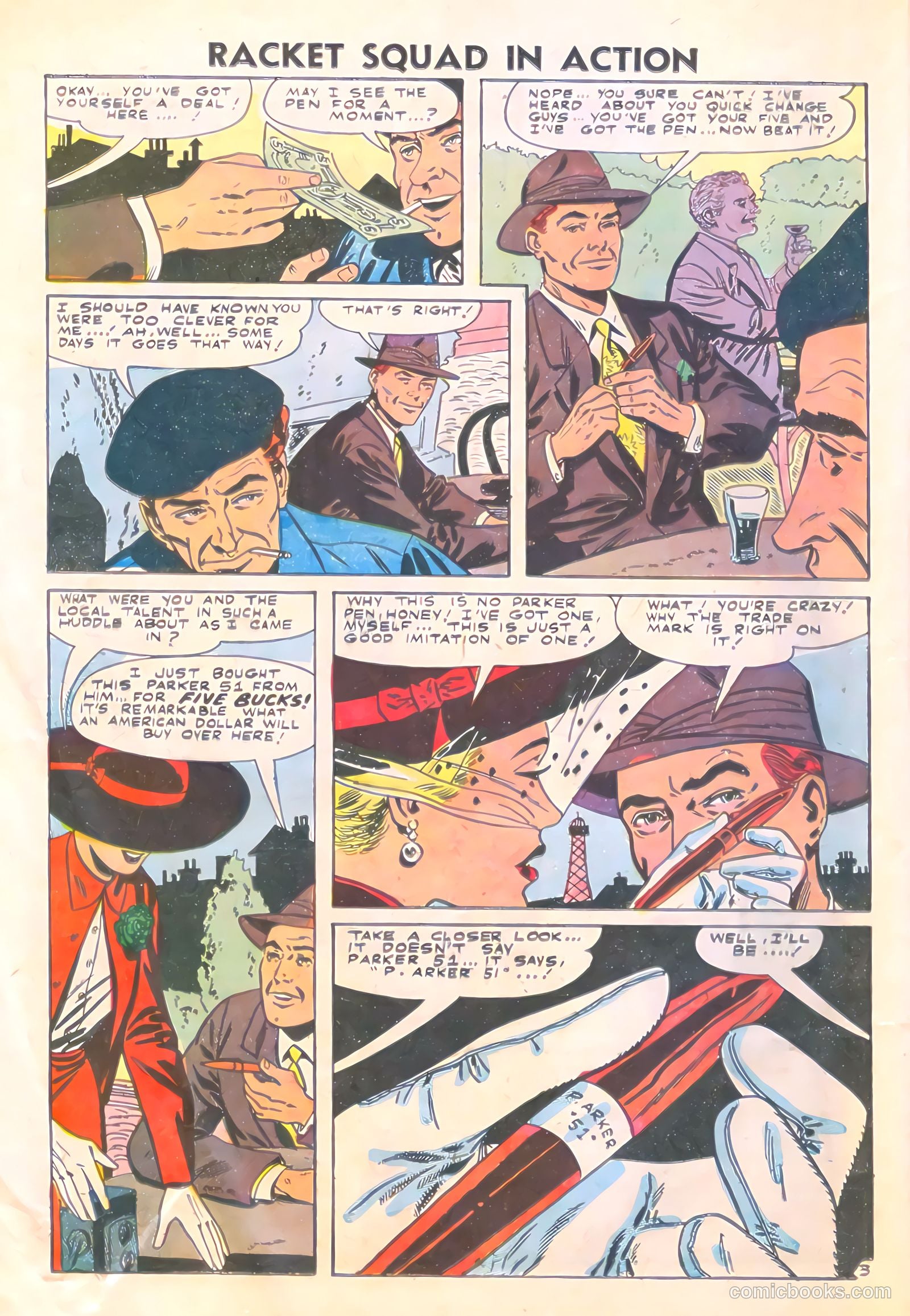 Racket Squad in Action #23 — page 16 of 36