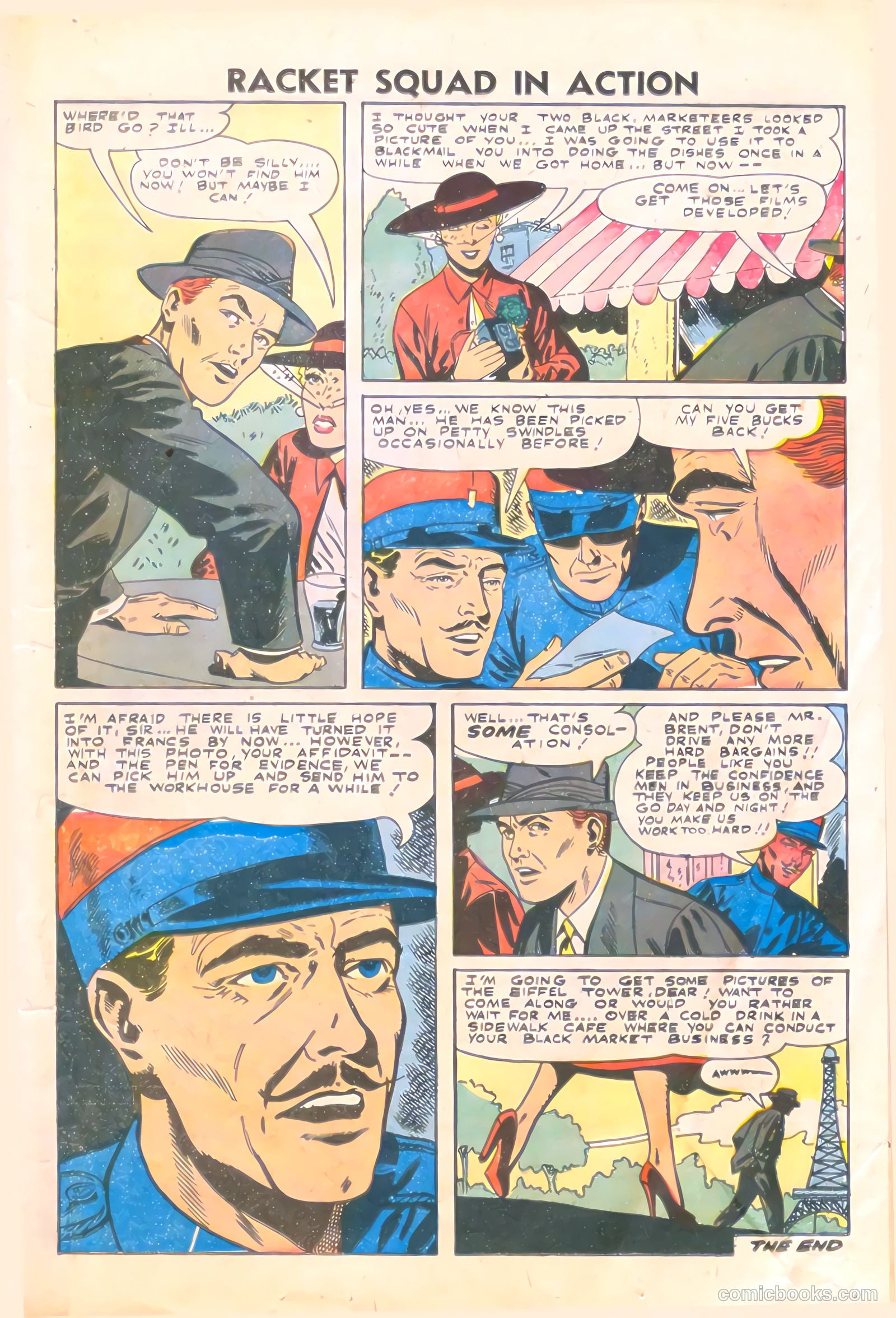 Racket Squad in Action #23 — page 17 of 36