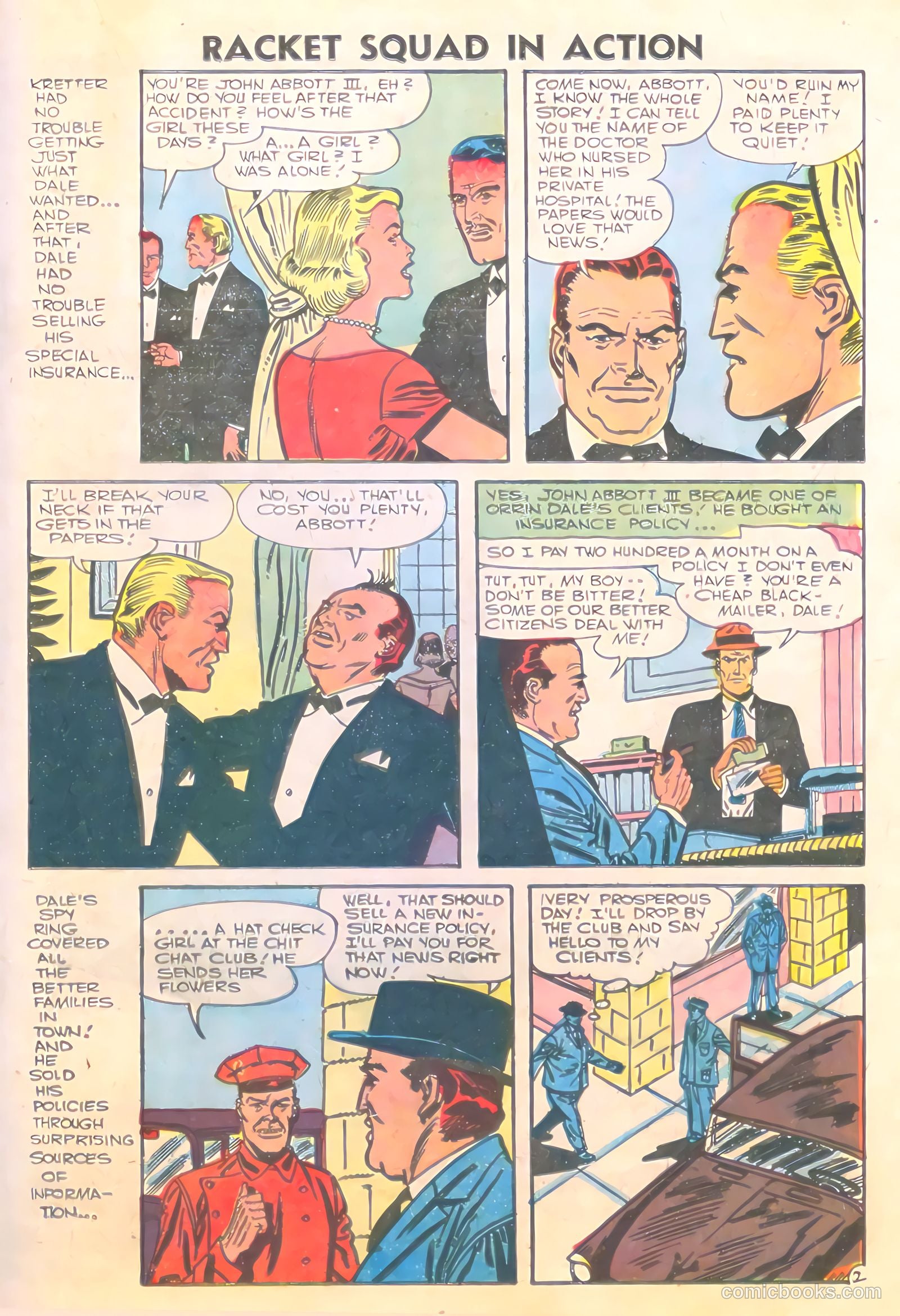 Racket Squad in Action #23 — page 21 of 36