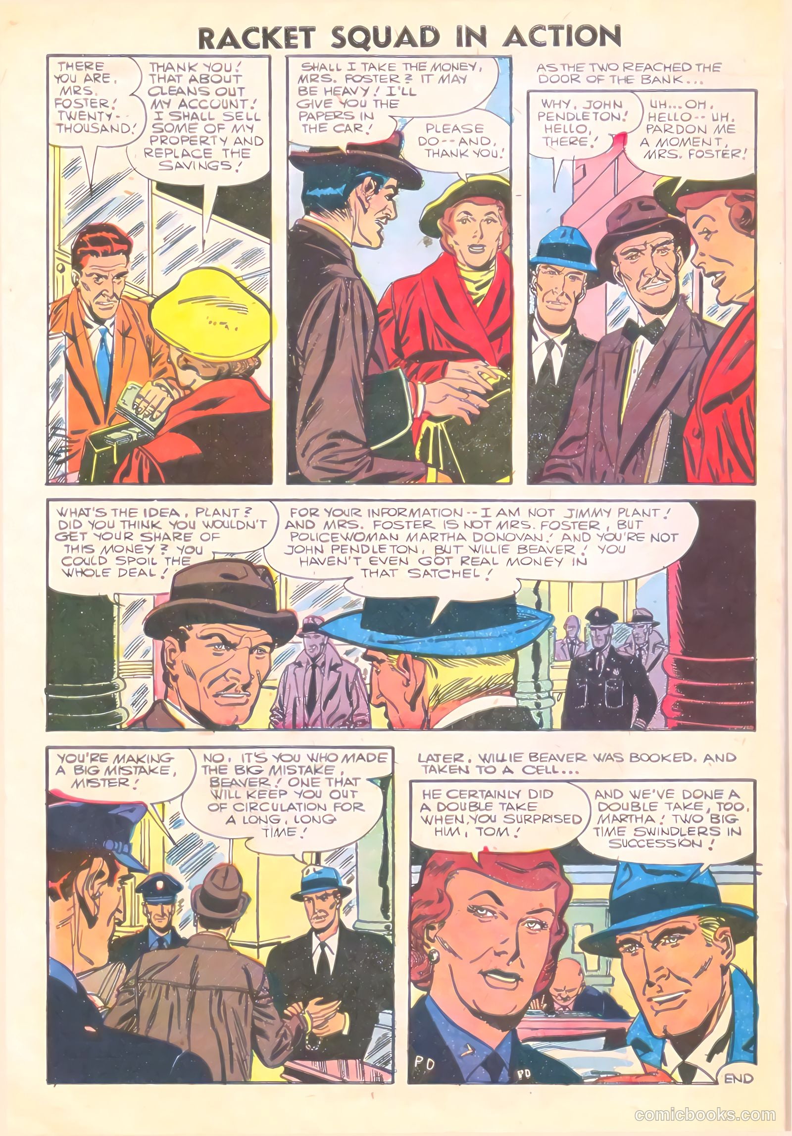 Racket Squad in Action #23 — page 32 of 36